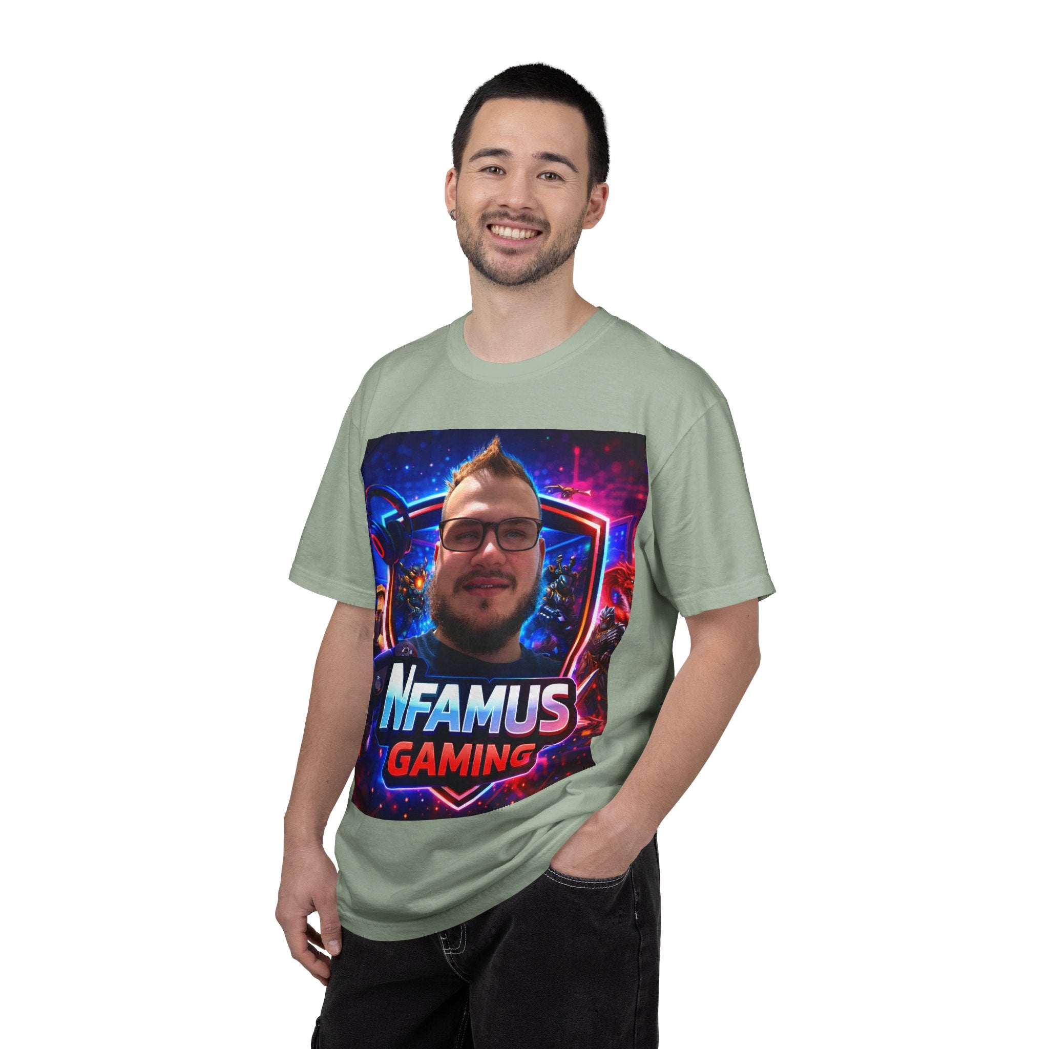 Gaming Logo T-Shirt — "Nfamus Gaming" Streamer Tee