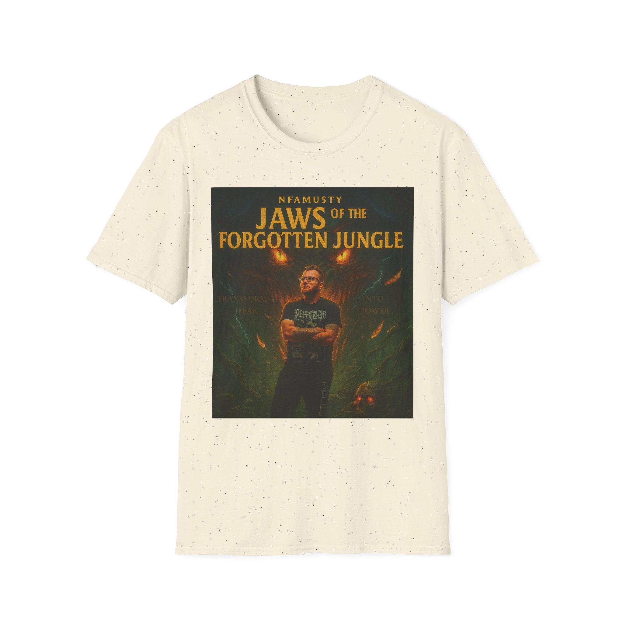 Nfamusty Jaws Of the Forgotten Jungle tee
