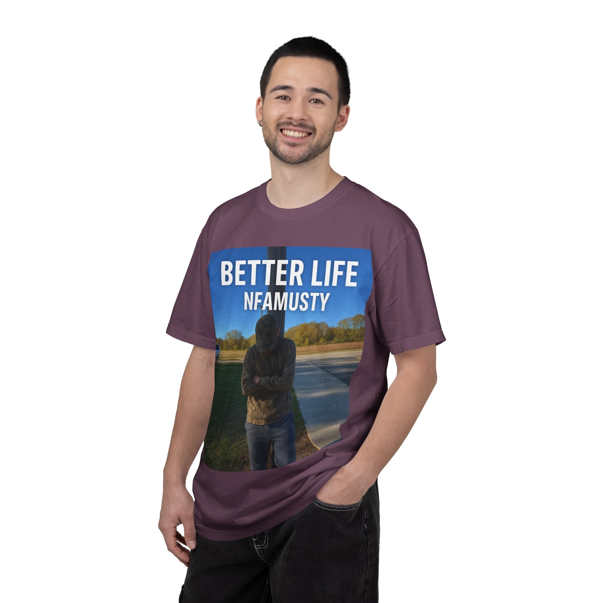 Better Life NFAMUSTY Graphic T-Shirt — Music Artist Tee