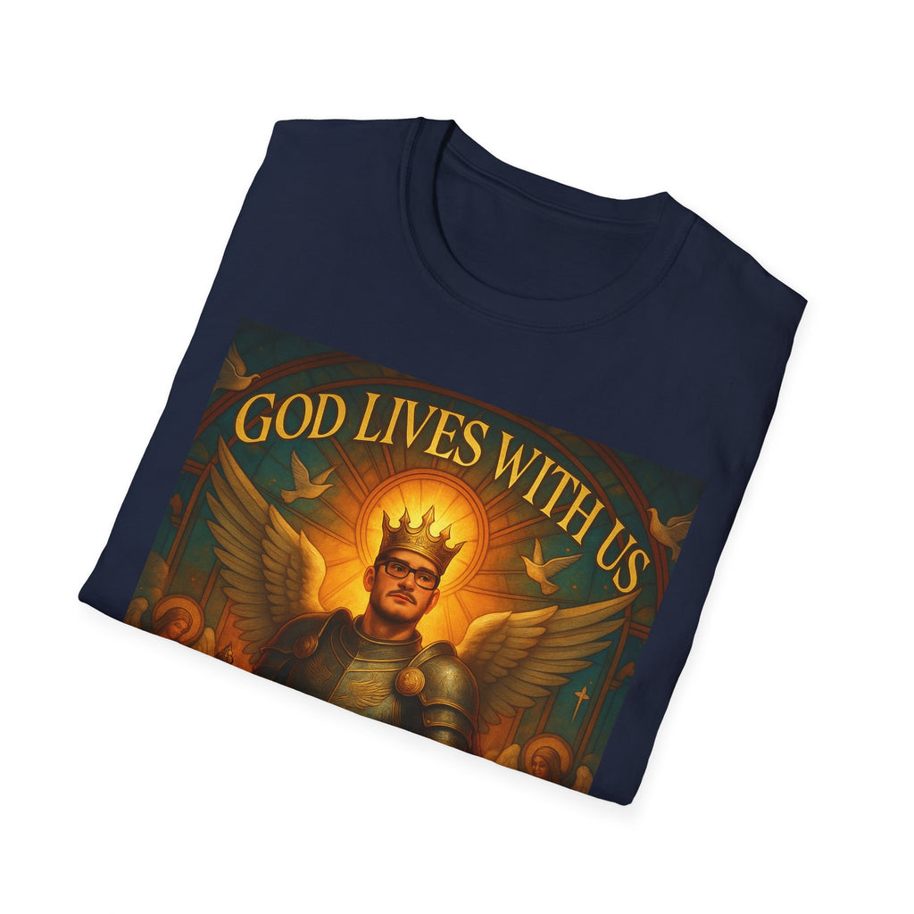 Nfamusty God Lives with us tee