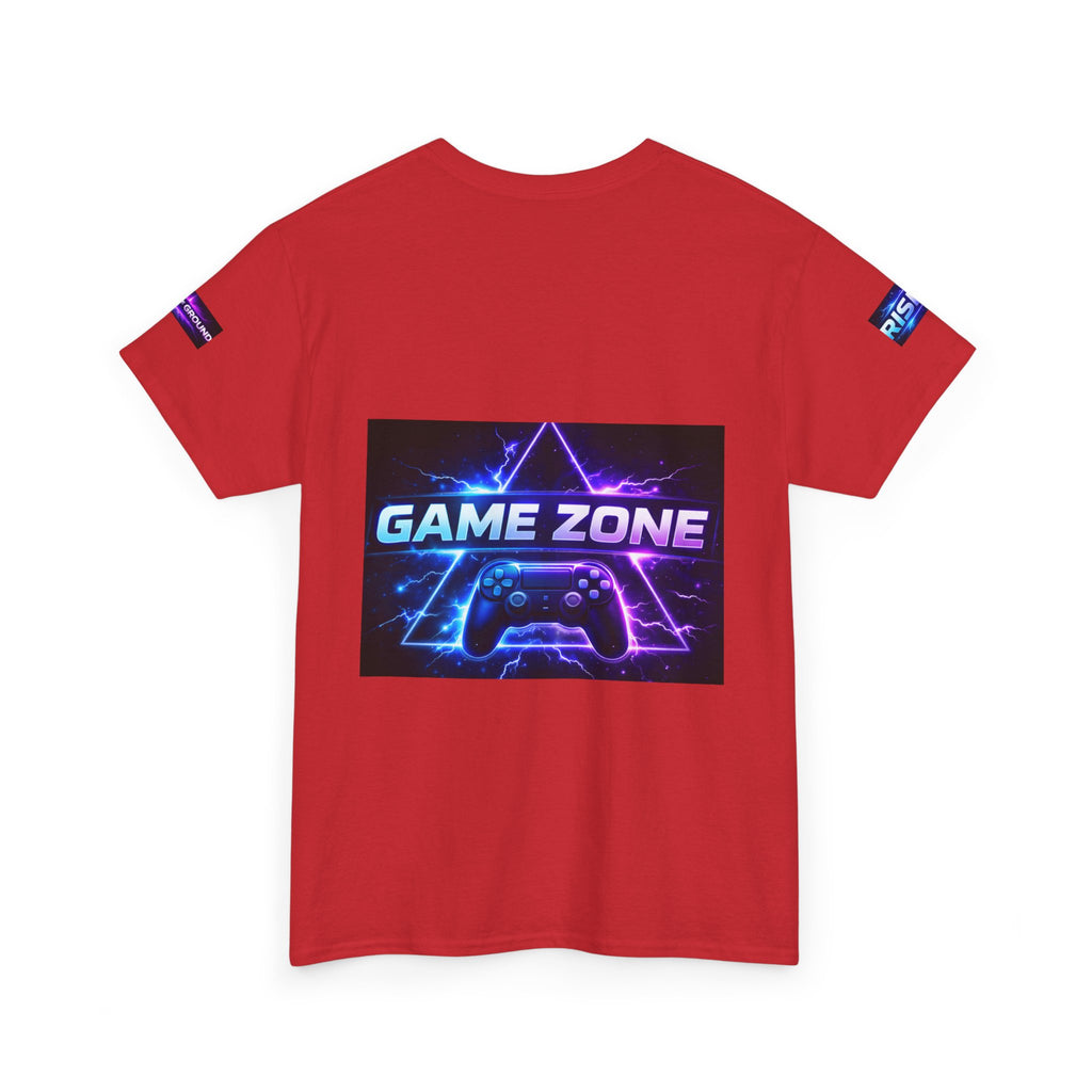 Gaming T-Shirt — "Locked In" NFAMUS Gaming Tee with Neon Game Zone Design