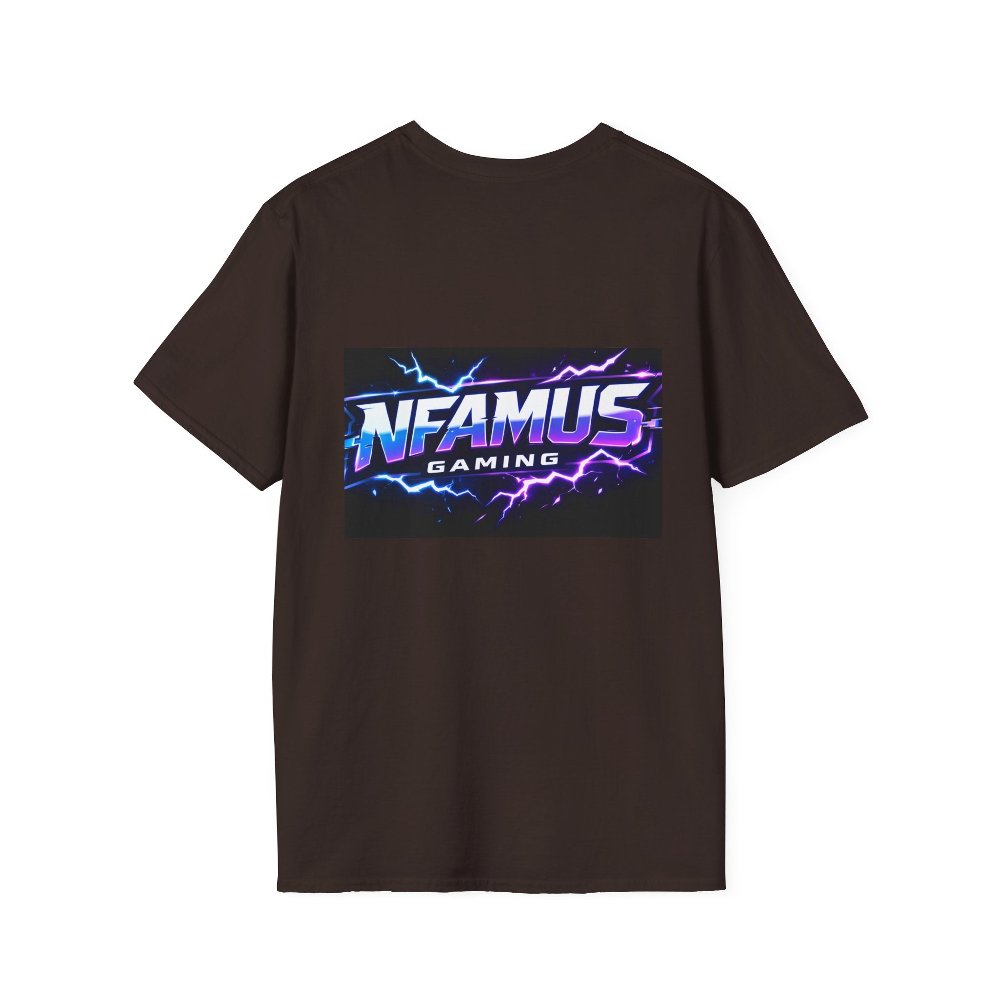 Gaming T-Shirt — "NFAMUS Energy: Overdrive Activated" Graphic Tee