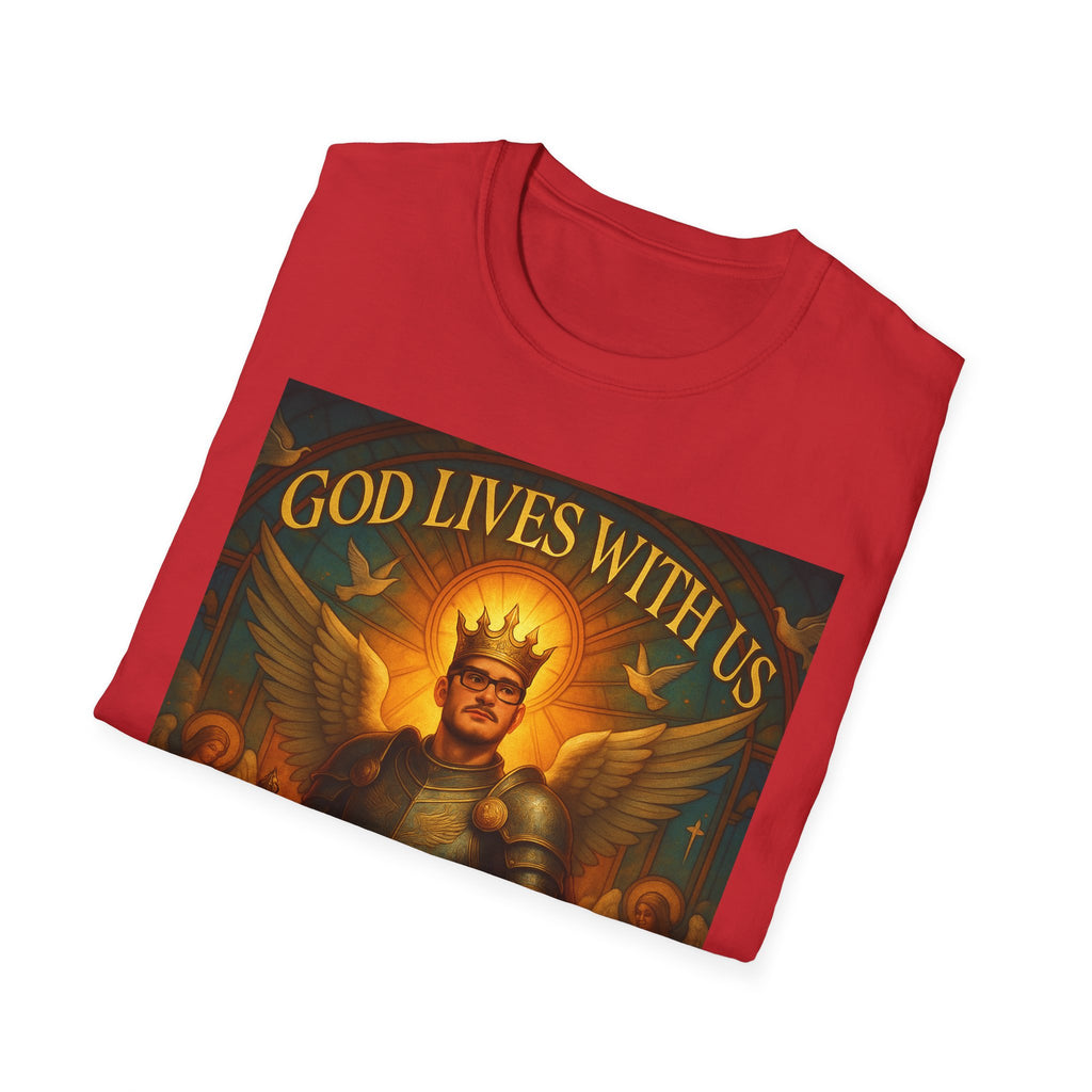 Nfamusty God Lives with us tee