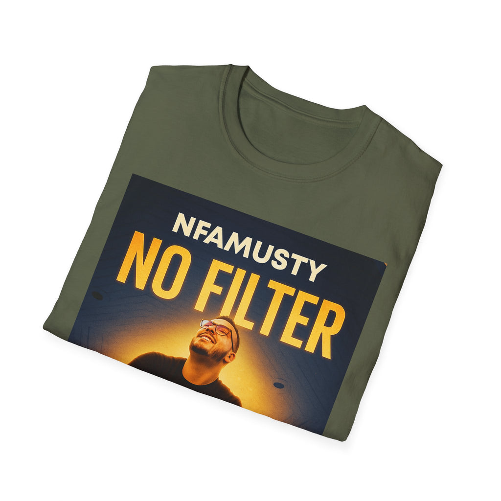 No Filter Graphic T-Shirt — NFAMUSTY Music Logo Tee