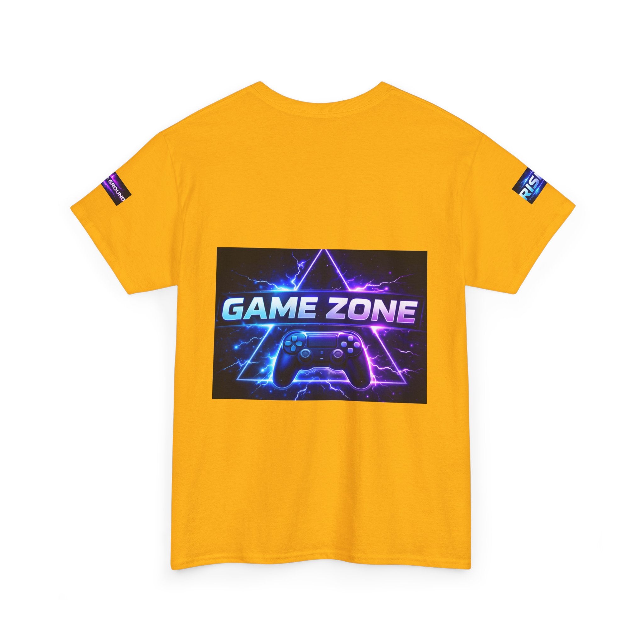 Gaming T-Shirt — "Locked In" NFAMUS Gaming Tee with Neon Game Zone Design