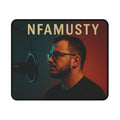 Gaming Mouse Pad — 'NFAMUSTY' Streamer Portrait Non‑Slip Desk Mat