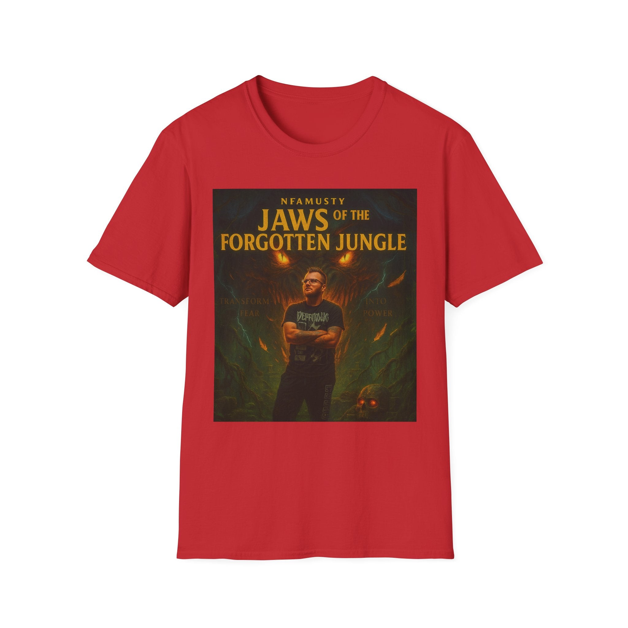 Nfamusty Jaws Of the Forgotten Jungle tee