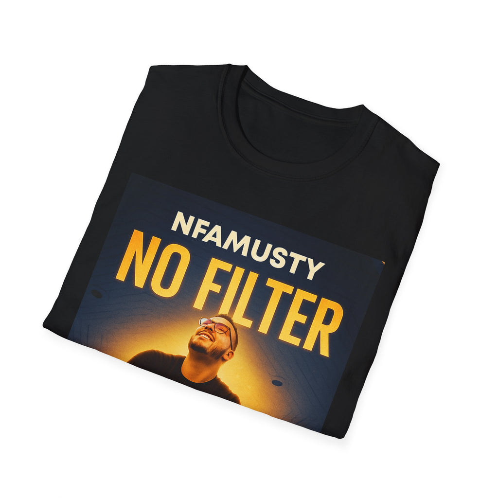 No Filter Graphic T-Shirt — NFAMUSTY Music Logo Tee