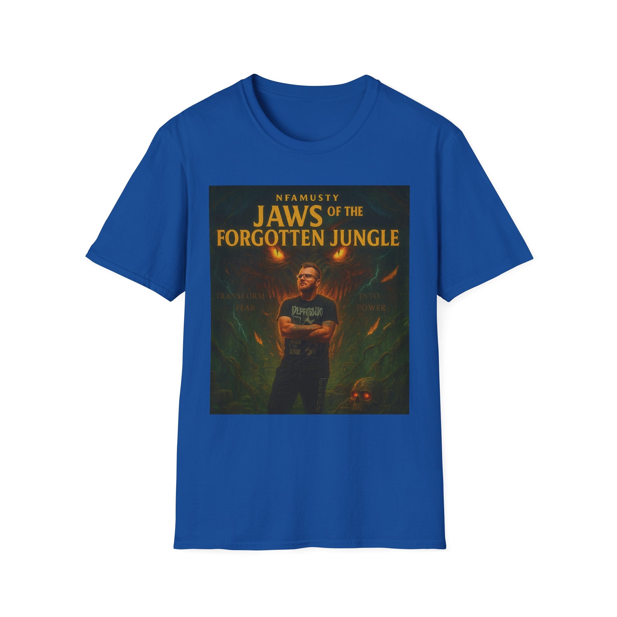 Nfamusty Jaws Of the Forgotten Jungle tee
