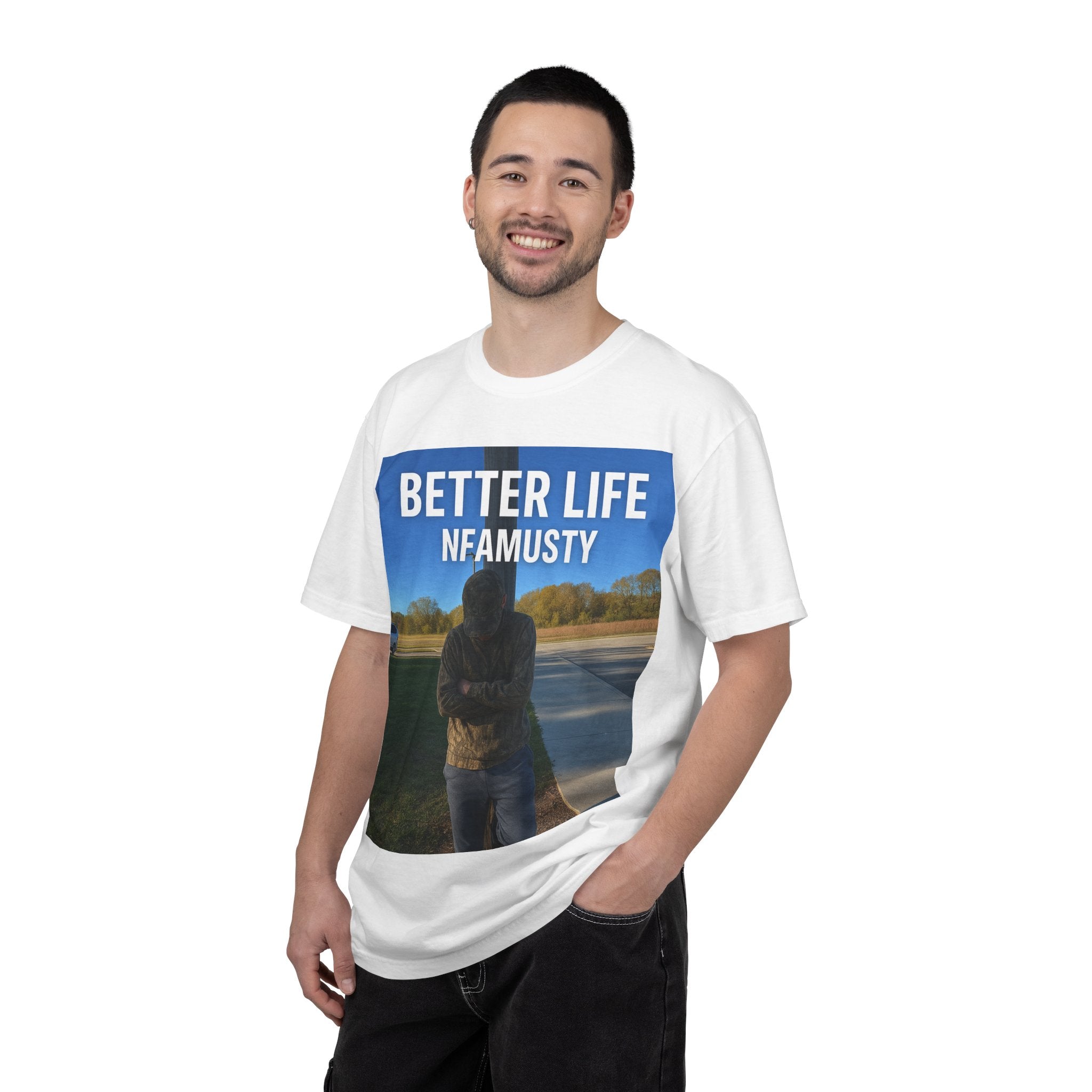 Better Life NFAMUSTY Graphic T-Shirt — Music Artist Tee