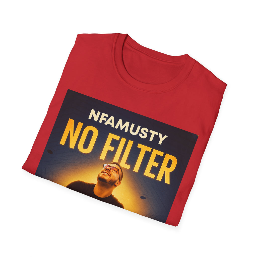 No Filter Graphic T-Shirt — NFAMUSTY Music Logo Tee