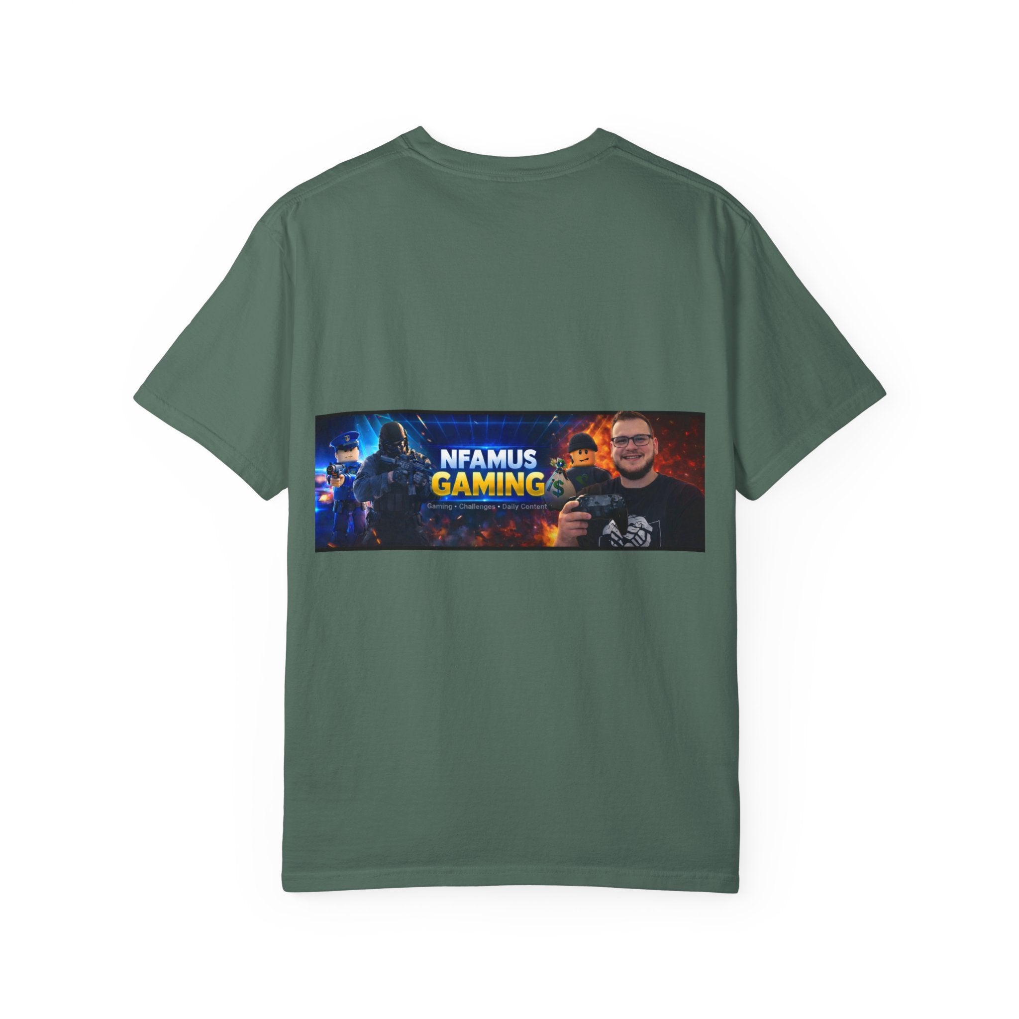 Gaming Logo T-Shirt — "Nfamus Gaming" Streamer Tee