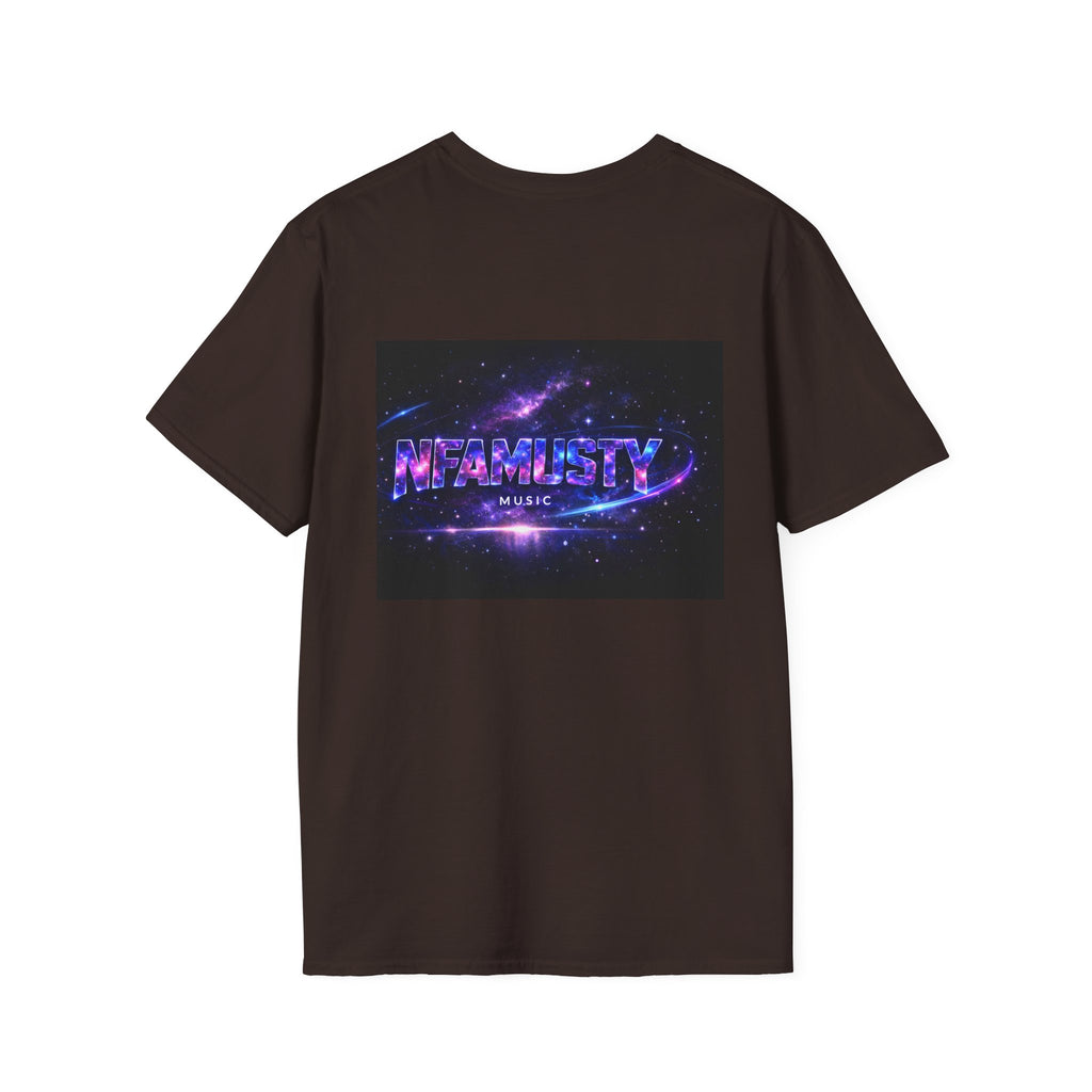 New Dawn Rising High T‑Shirt — NFAMUSTY Angel Wings Album Art Tee