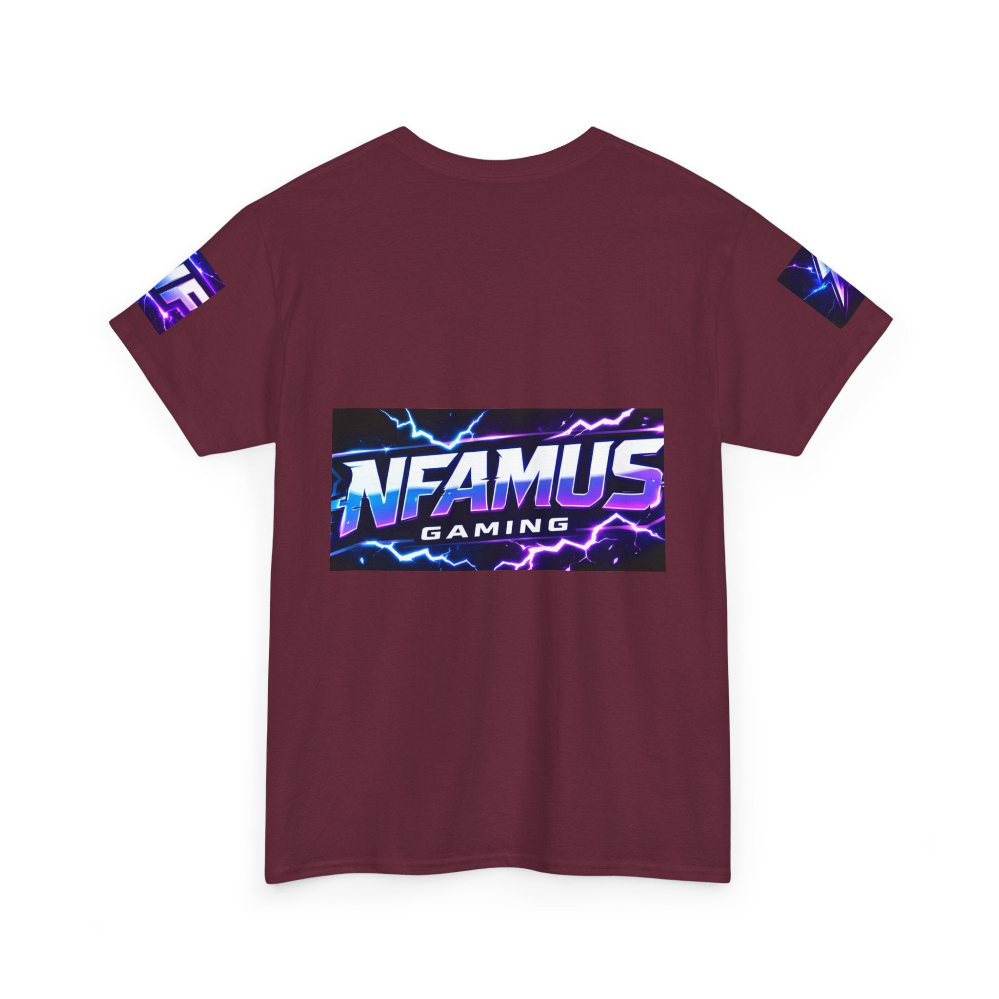 Gaming Tee — "Nfamus Mode Activated" Neon Controller Shirt