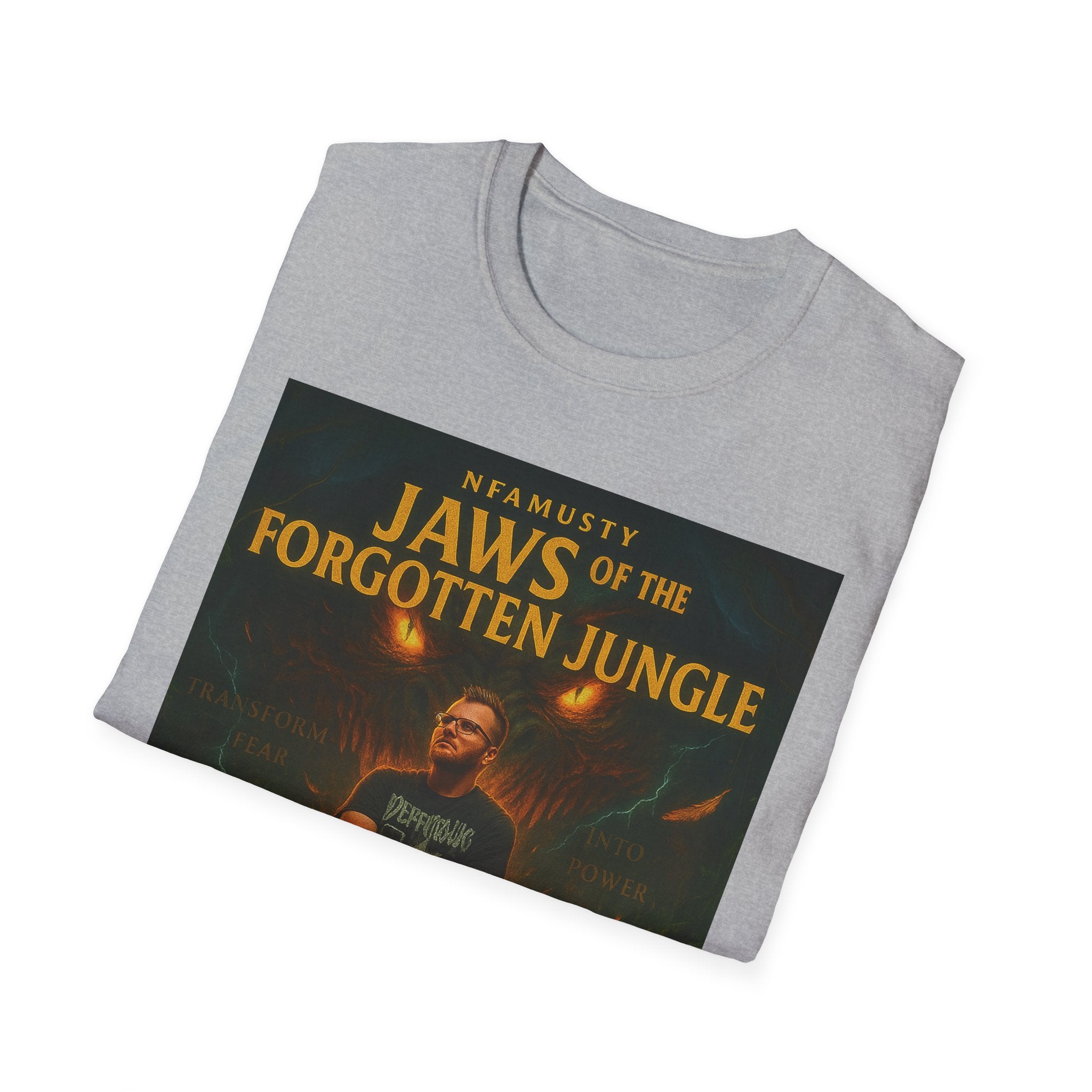 Nfamusty Jaws Of the Forgotten Jungle tee