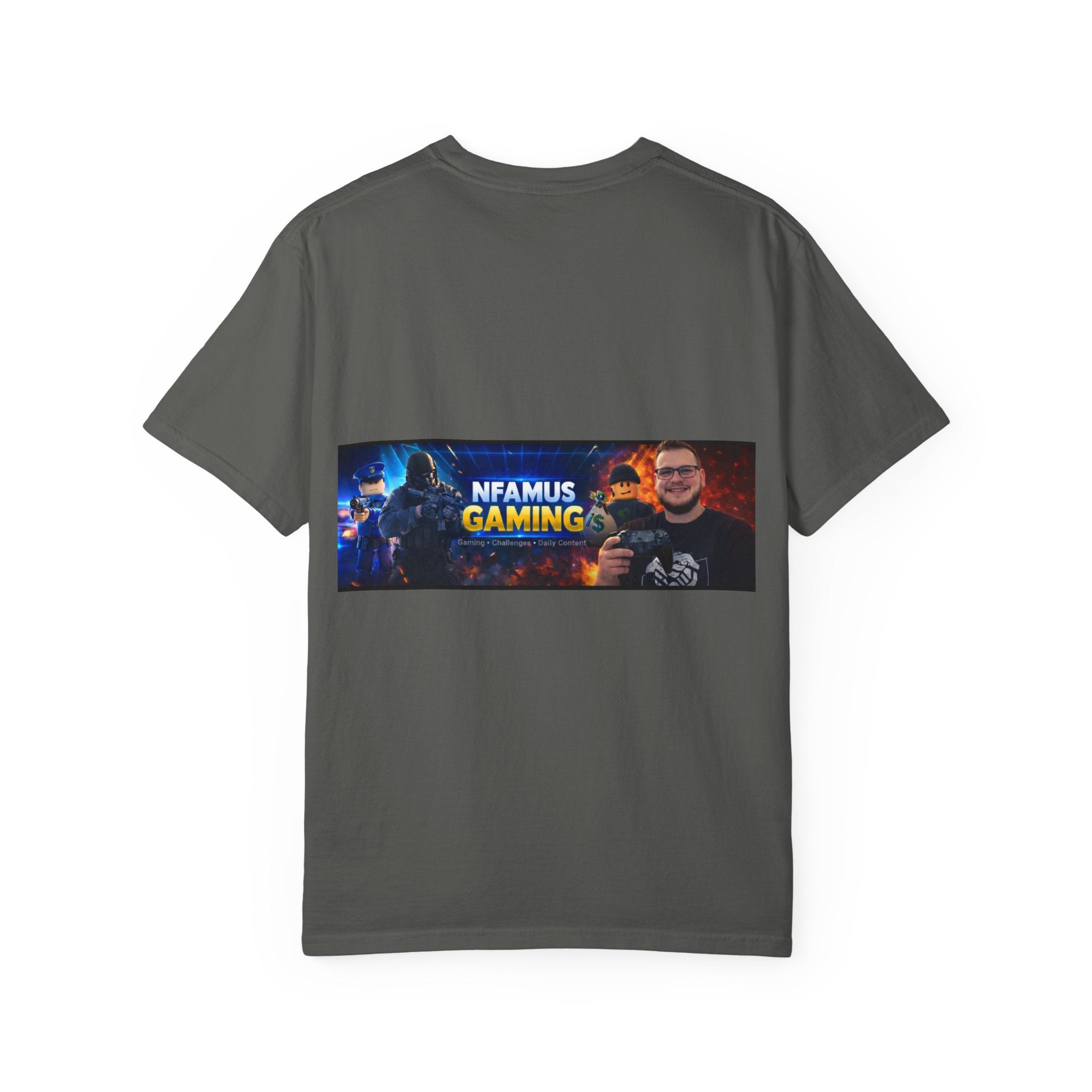 Gaming Logo T-Shirt — "Nfamus Gaming" Streamer Tee