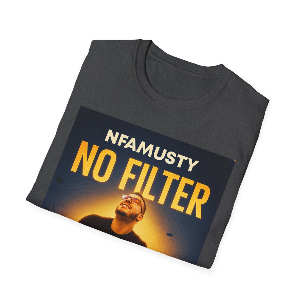 No Filter Graphic T-Shirt — NFAMUSTY Music Logo Tee