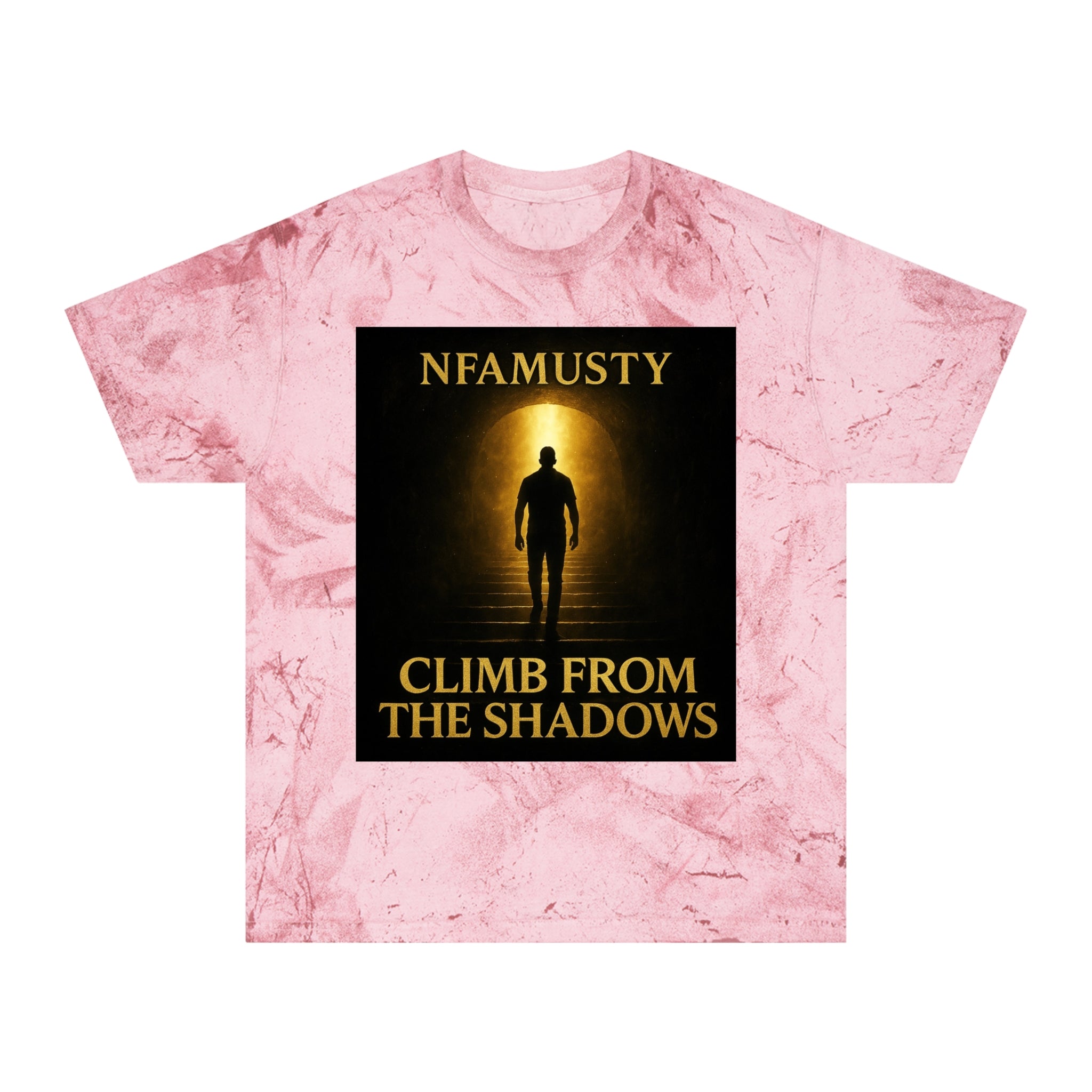 Music Artist Tee — "Climb From The Shadows" Graphic T-Shirt