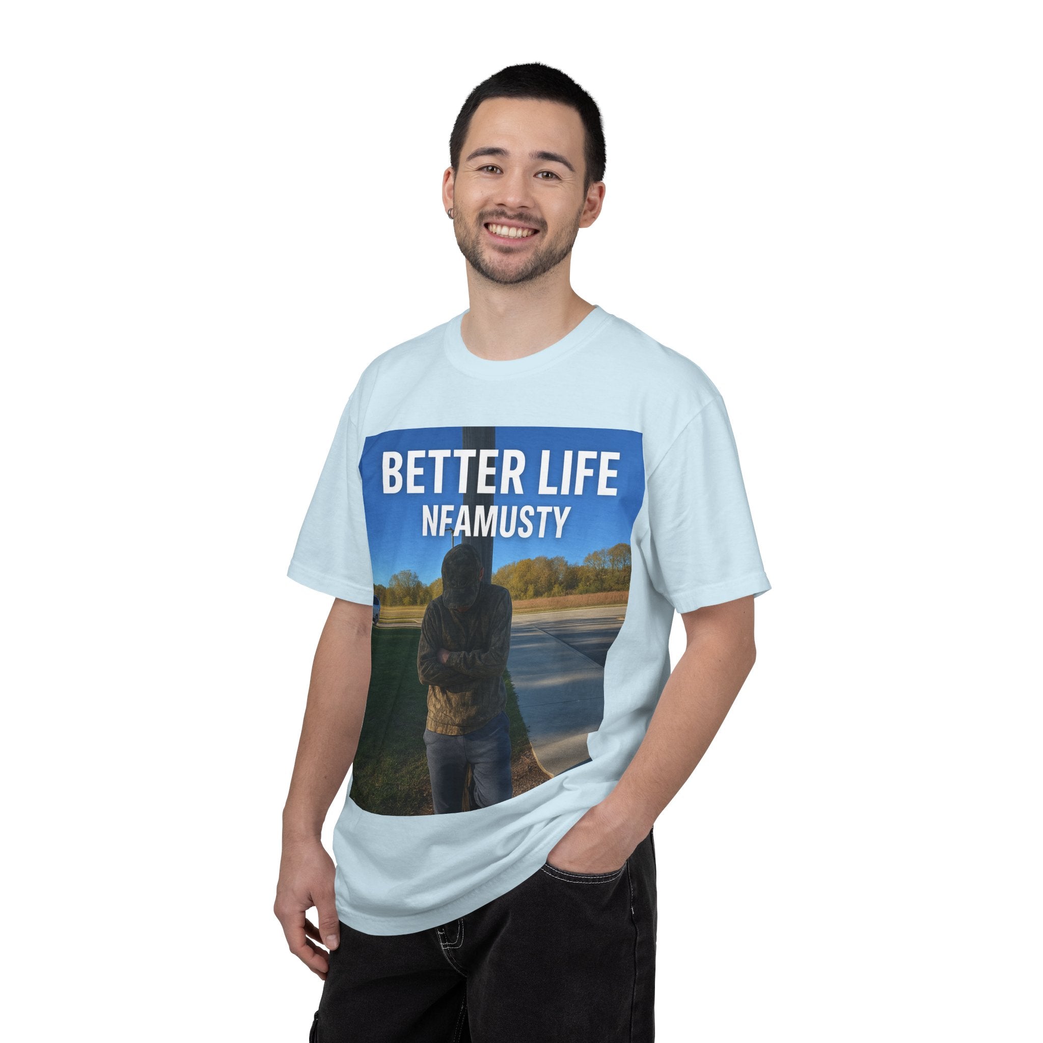Better Life NFAMUSTY Graphic T-Shirt — Music Artist Tee