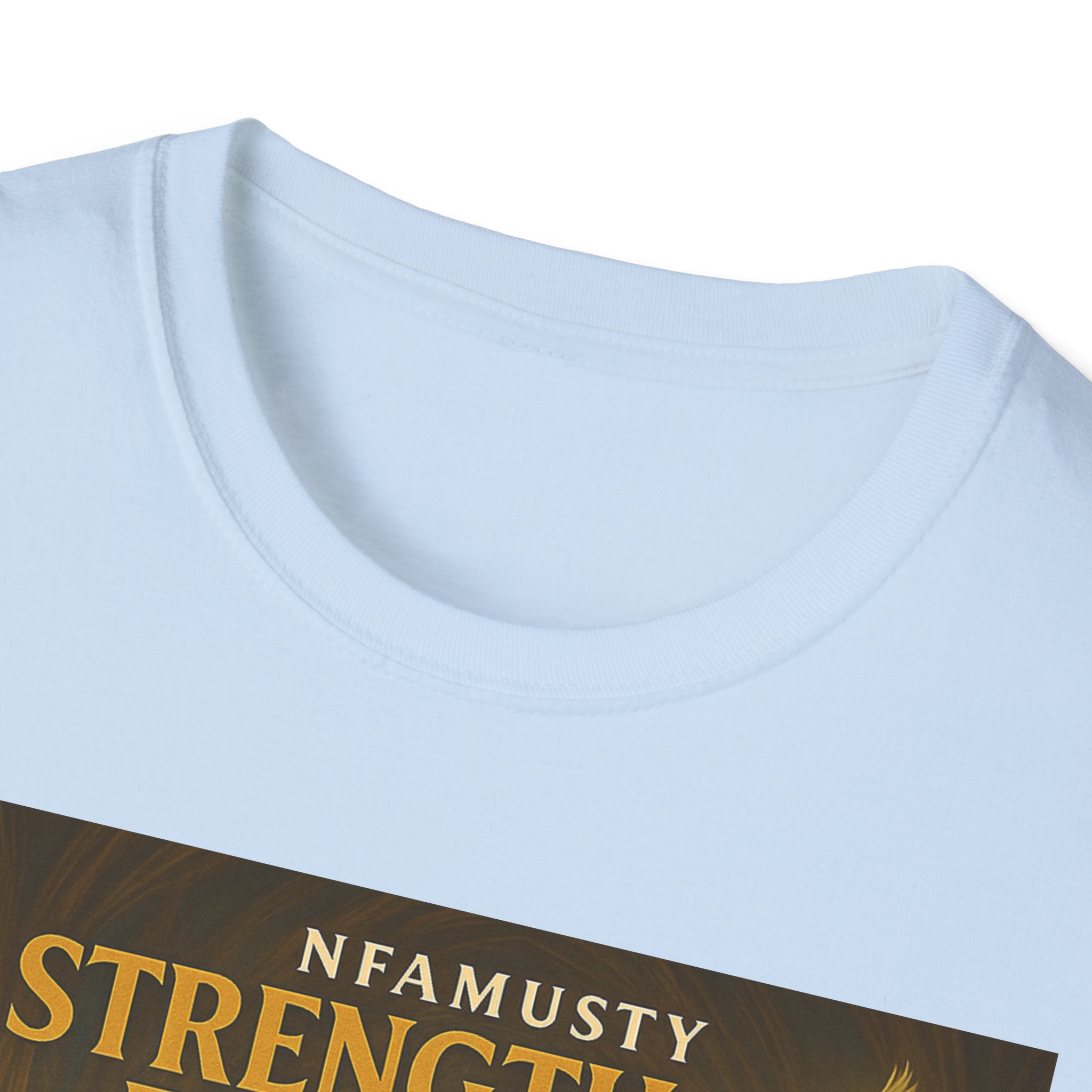 Strength From Above Prayer T‑Shirt — 'Namasty' Spiritual Graphic Tee