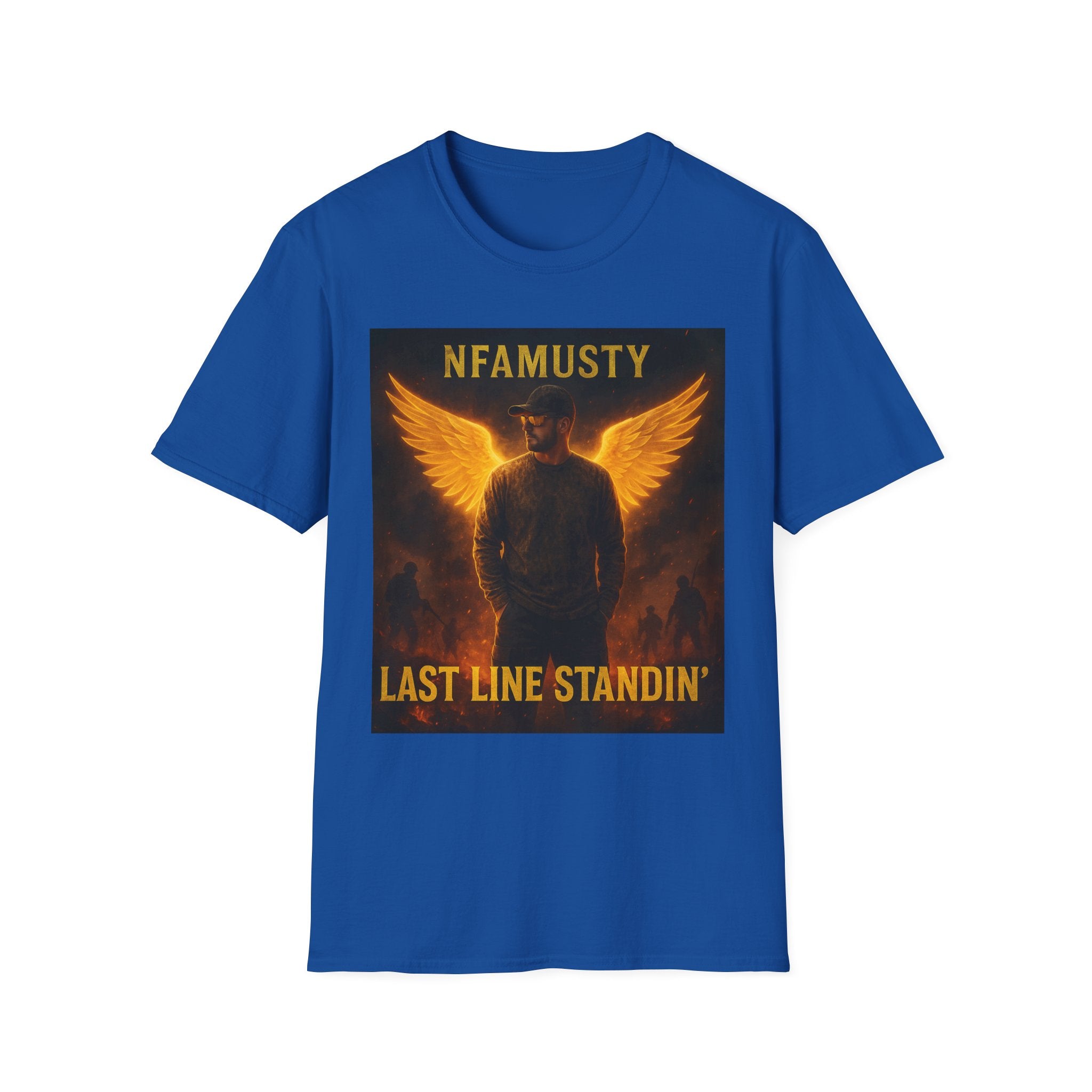 NFAMUSTY 'Last Line Standin' Graphic T-Shirt