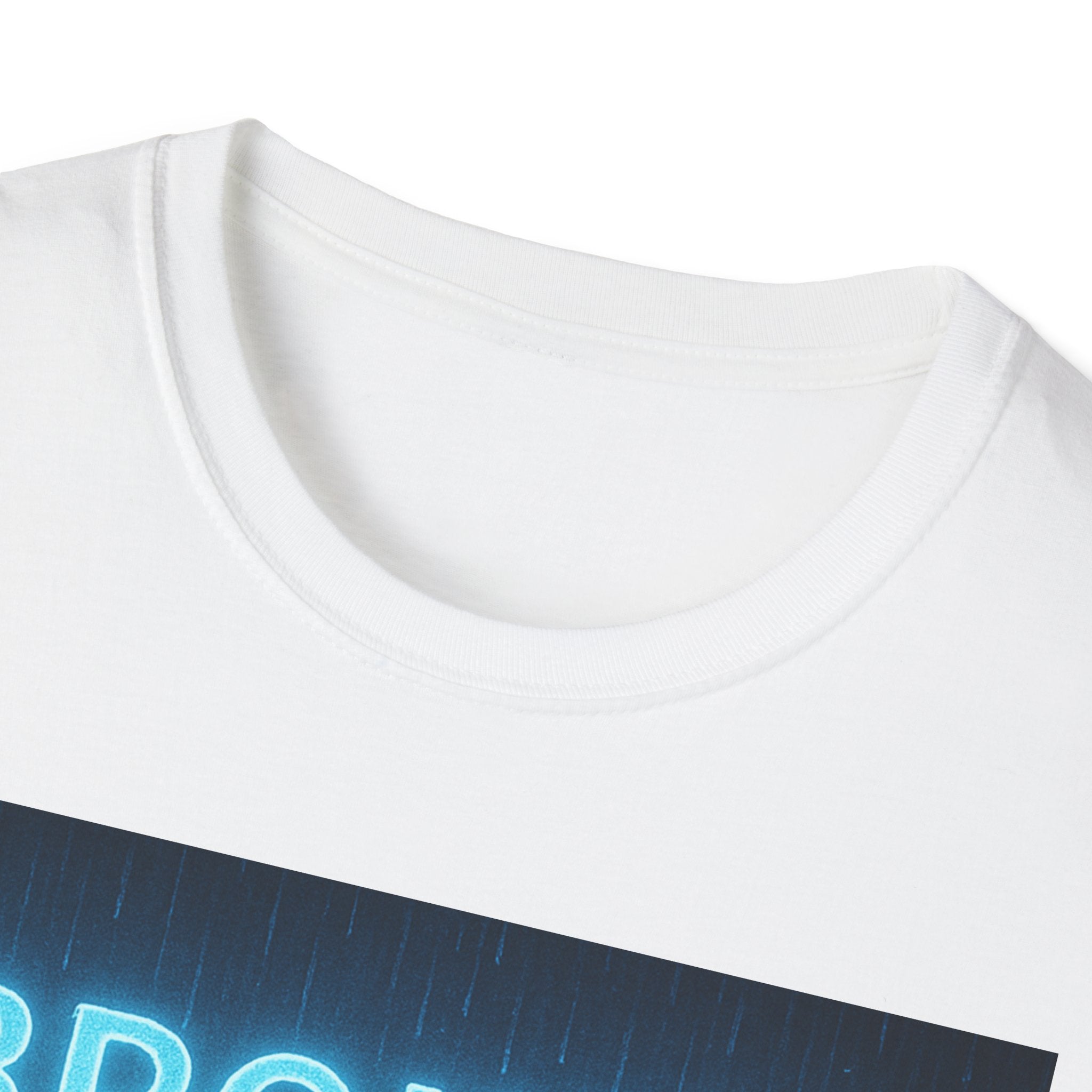 Broken Heart Music Tee — NFAMUSTY Neon Graphic T-Shirt