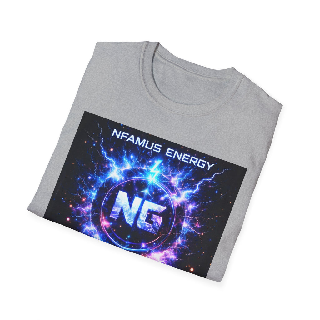 Gaming T-Shirt — "NFAMUS Energy: Overdrive Activated" Graphic Tee