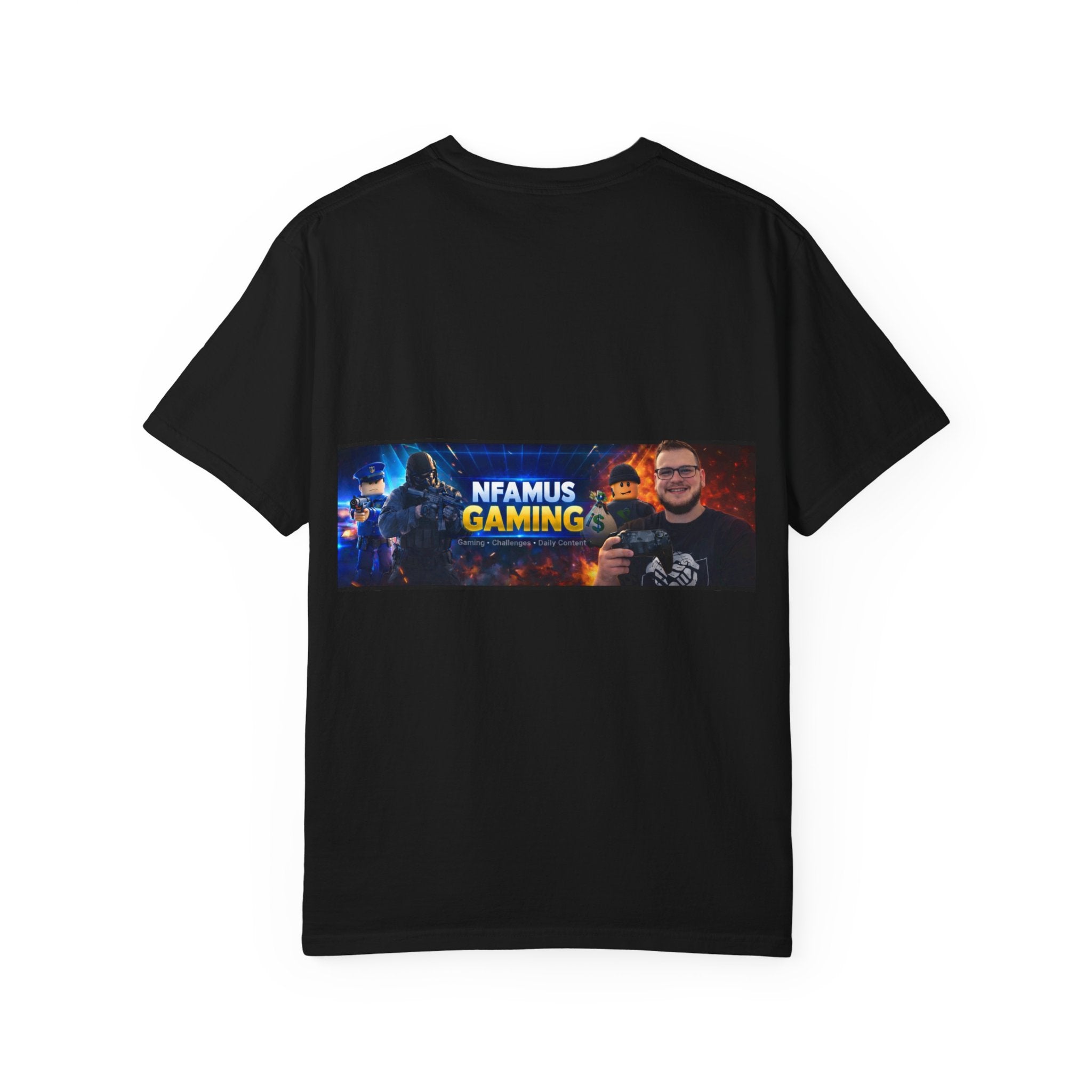 Gaming Logo T-Shirt — "Nfamus Gaming" Streamer Tee