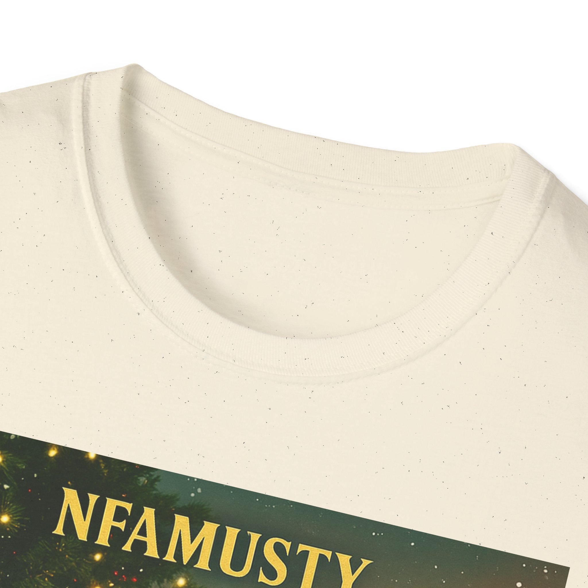 The Bells Ring On T-Shirt — NFAMUSTY Holiday Music Graphic Tee
