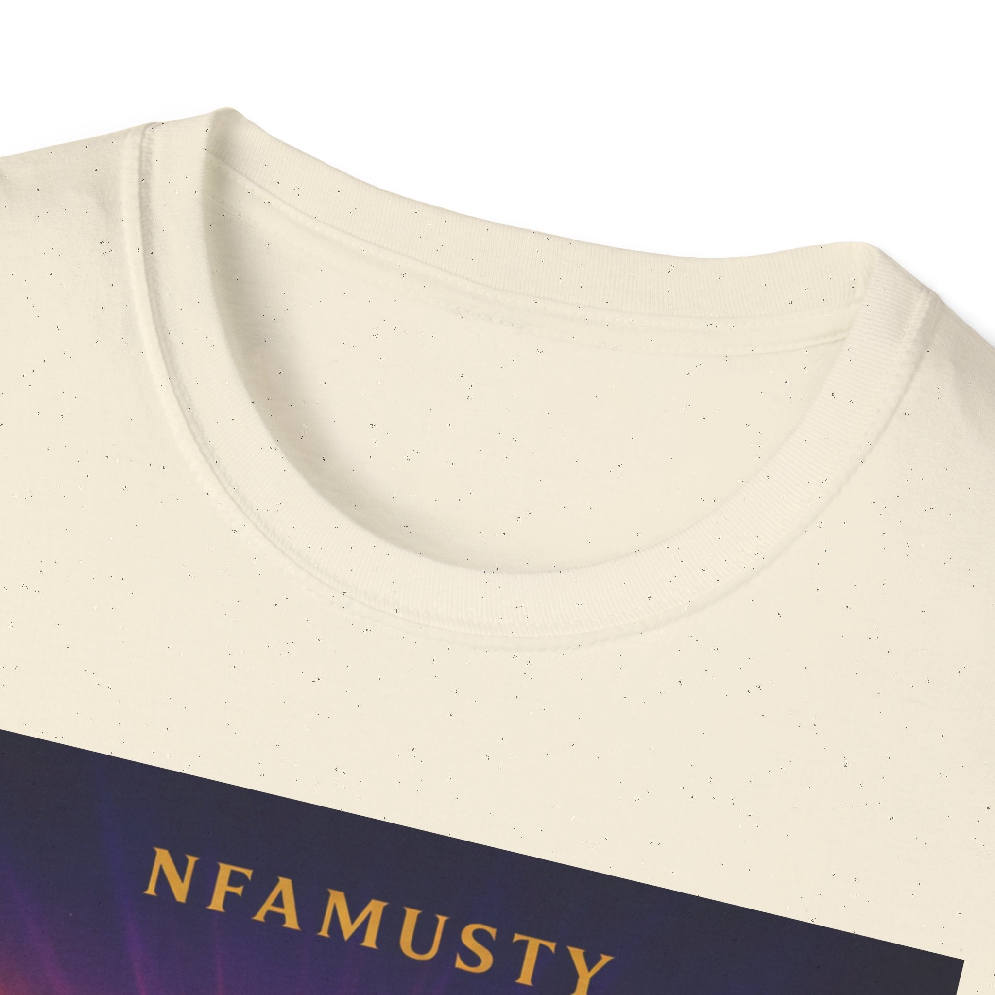 New Dawn Rising High T‑Shirt — NFAMUSTY Angel Wings Album Art Tee