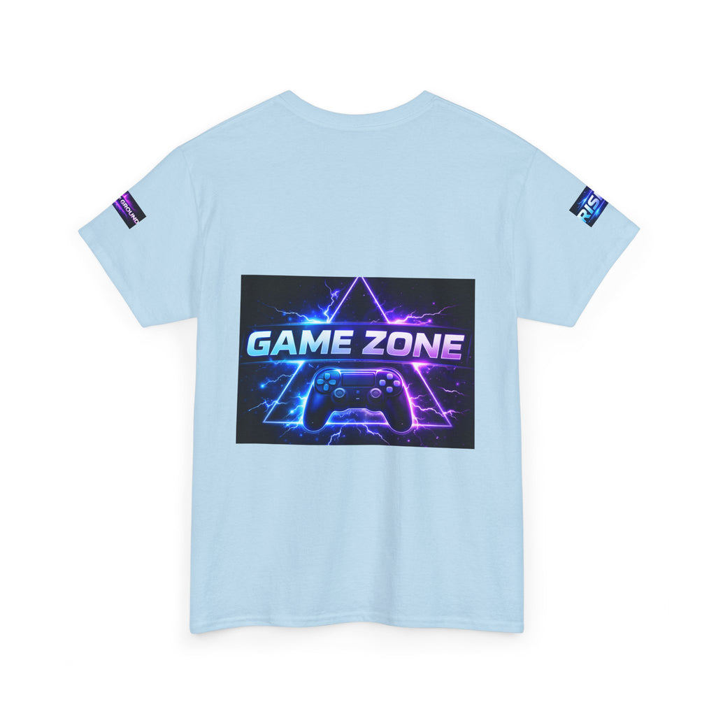 Gaming T-Shirt — "Locked In" NFAMUS Gaming Tee with Neon Game Zone Design