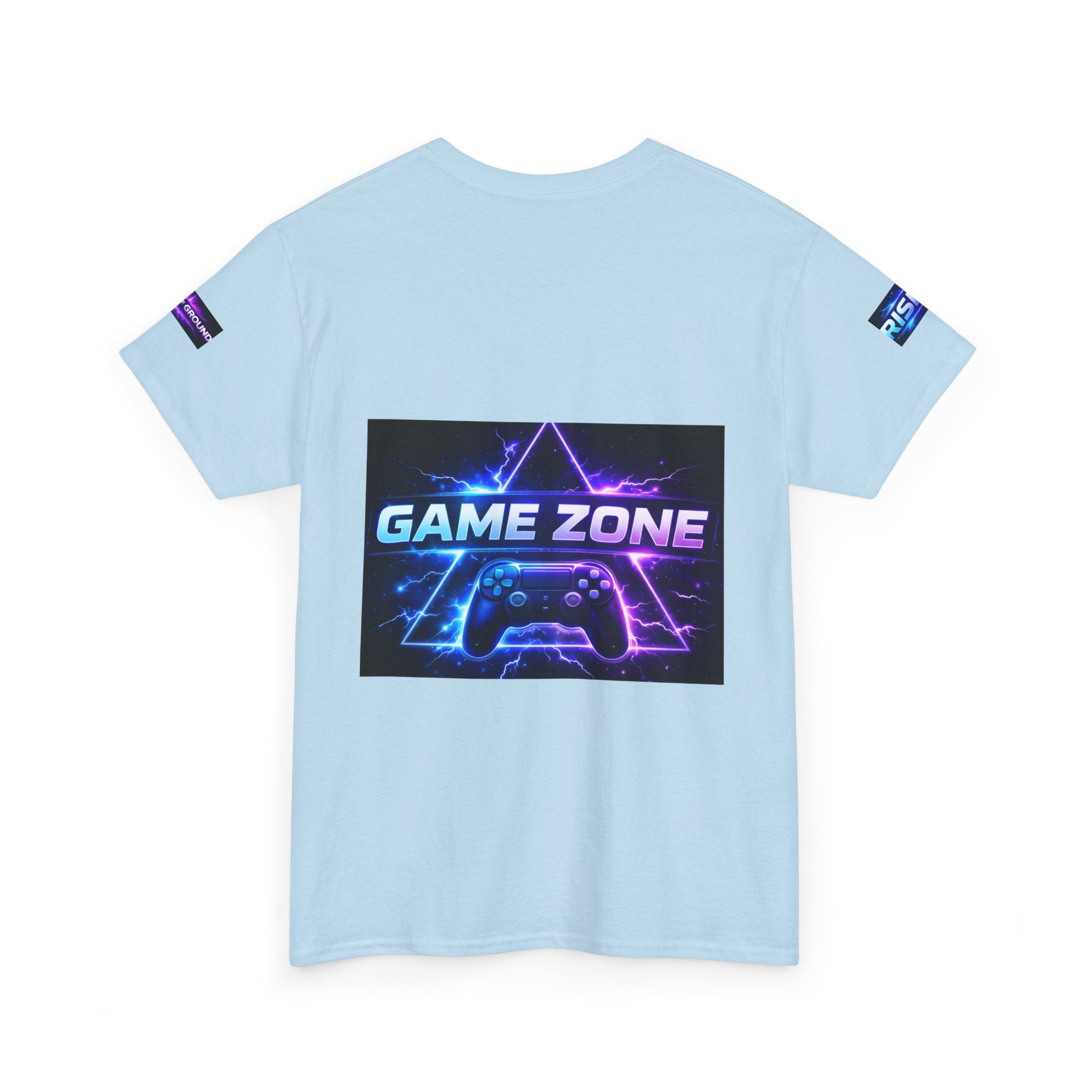 Gaming T-Shirt — "Locked In" NFAMUS Gaming Tee with Neon Game Zone Design
