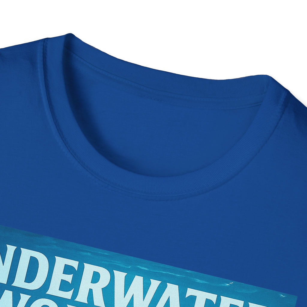 Underwater Wonders T-Shirt — 'NFAMUSTY' Retro Ocean Graphic Tee