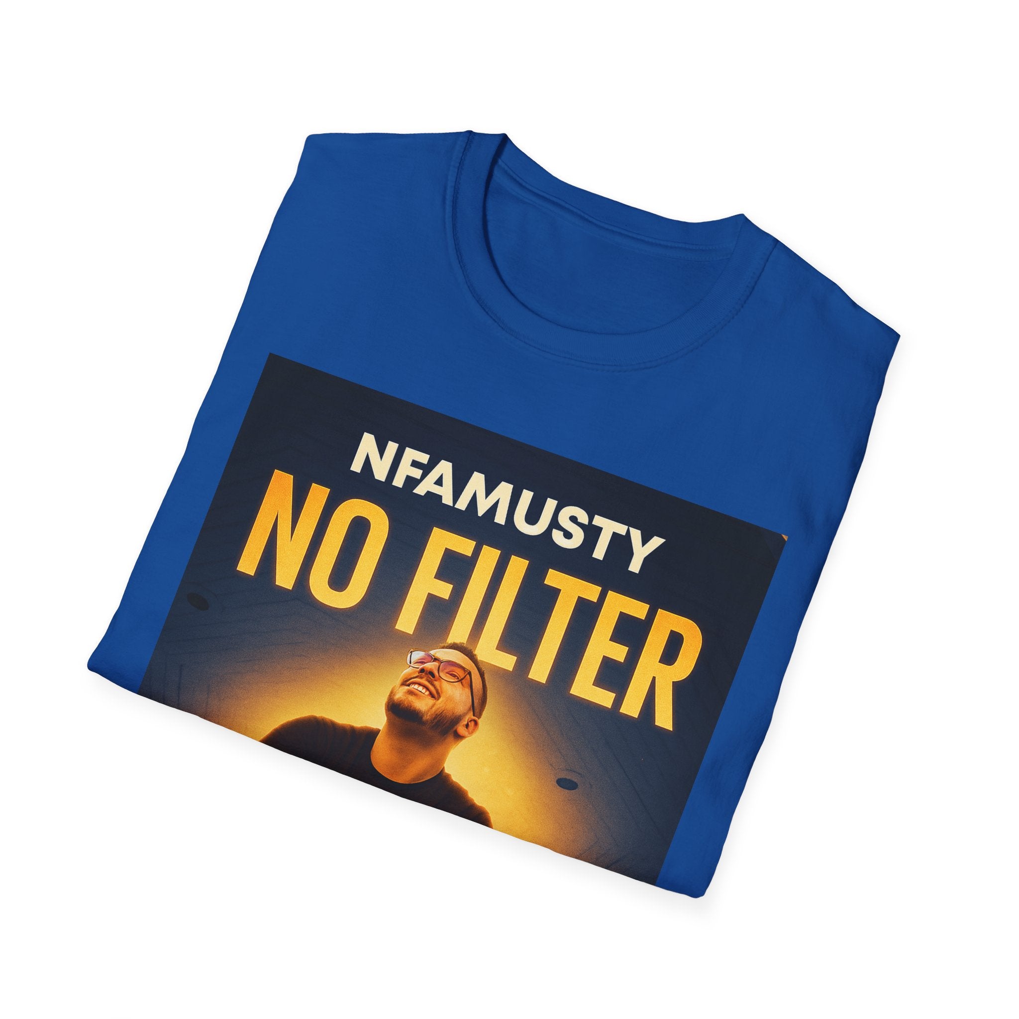 No Filter Graphic T-Shirt — NFAMUSTY Music Logo Tee