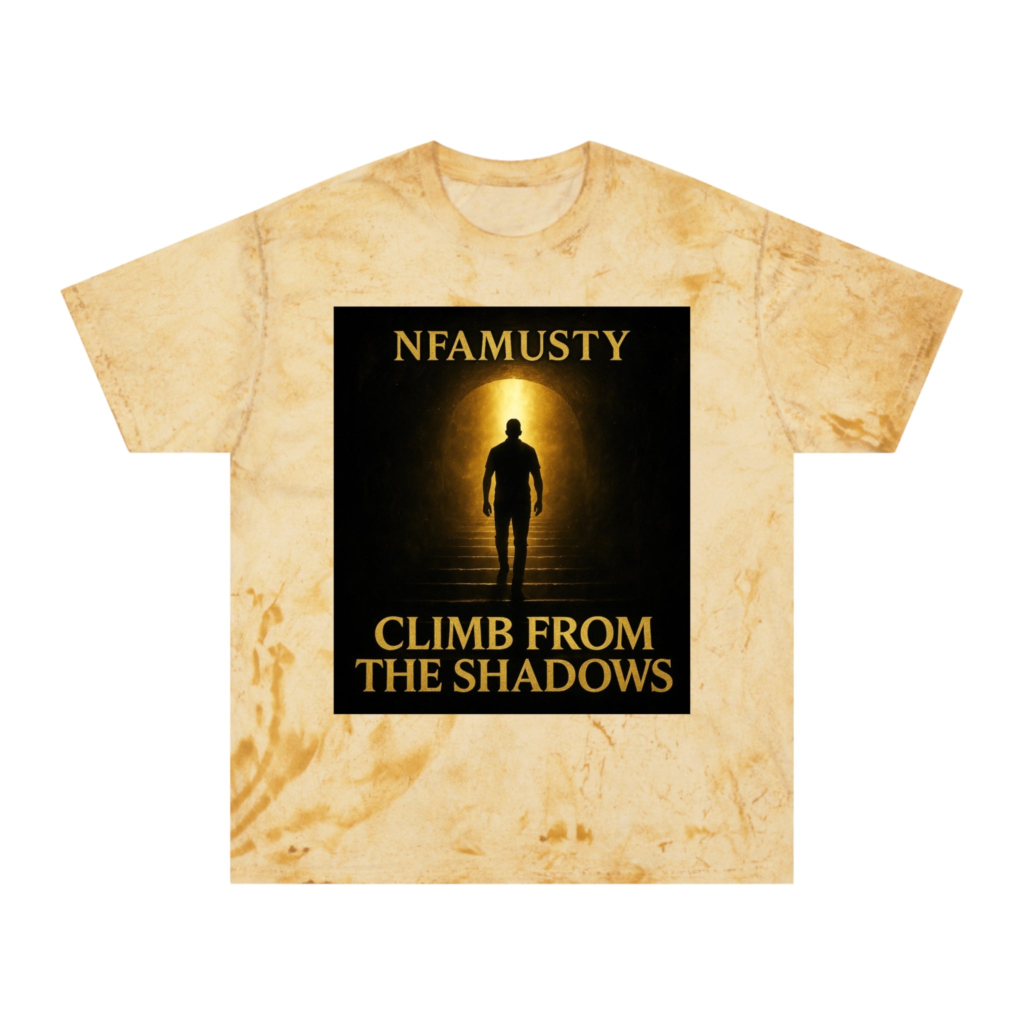 Music Artist Tee — "Climb From The Shadows" Graphic T-Shirt