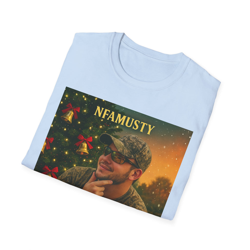 The Bells Ring On T-Shirt — NFAMUSTY Holiday Music Graphic Tee