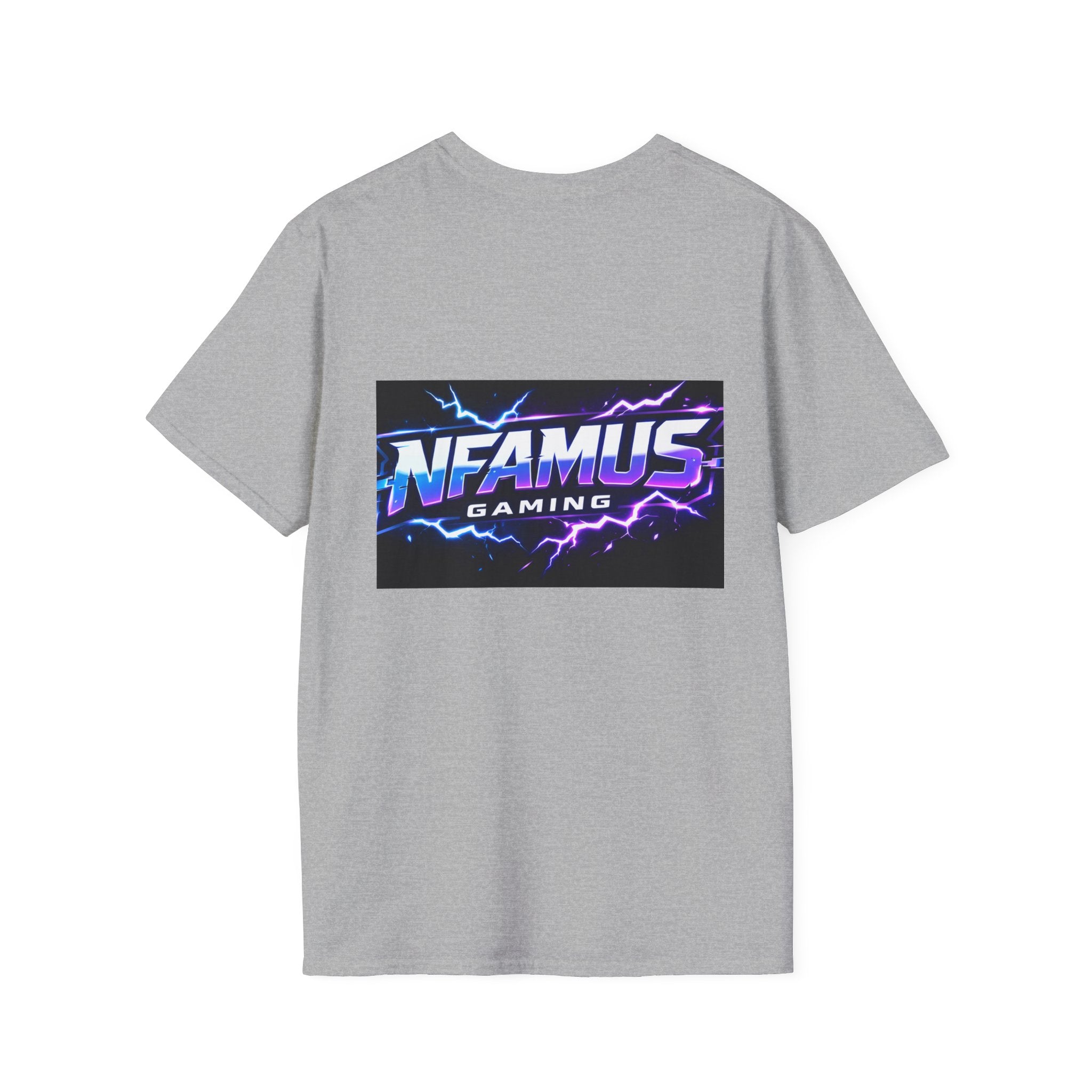 Gaming T-Shirt — "NFAMUS Energy: Overdrive Activated" Graphic Tee