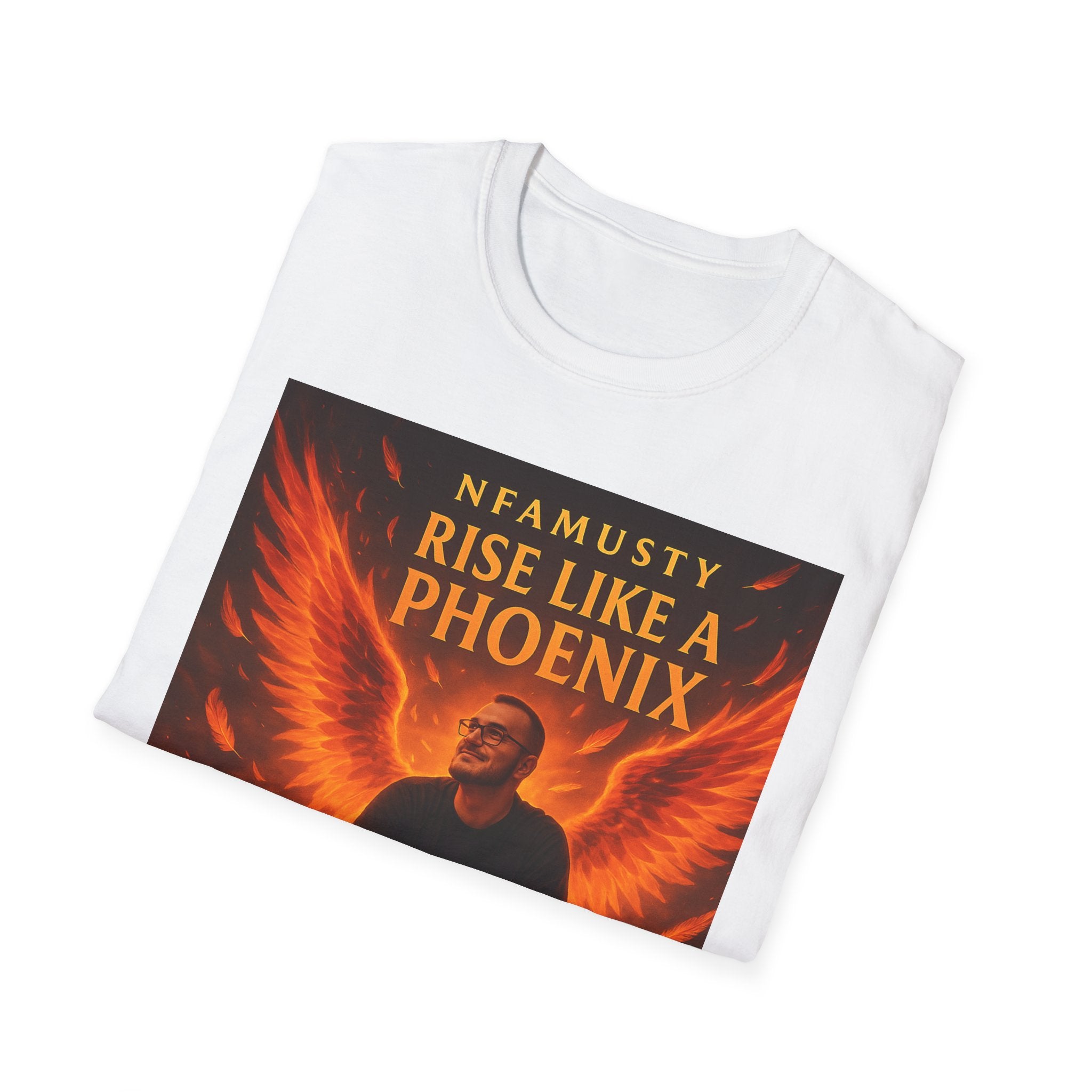 Rise Like a Phoenix T-Shirt — NFAMUSTY Music Graphic Tee