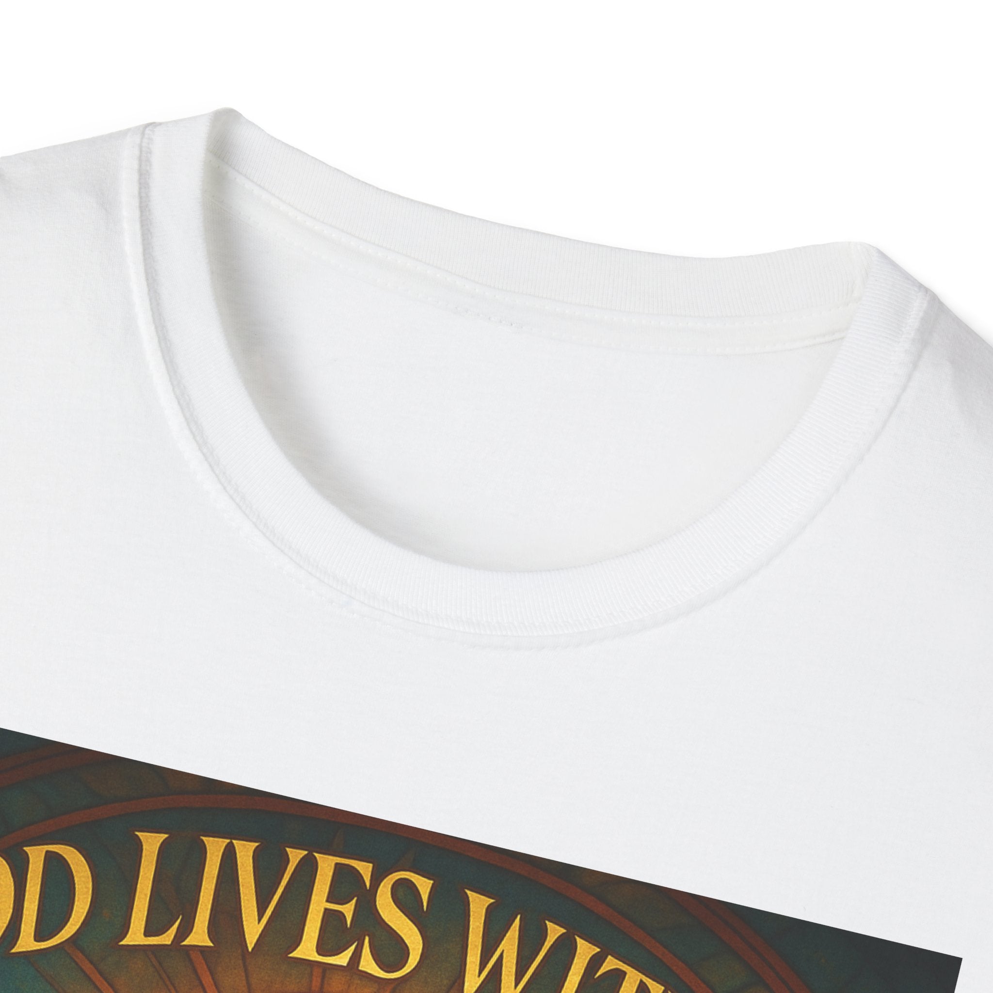 Nfamusty God Lives with us tee
