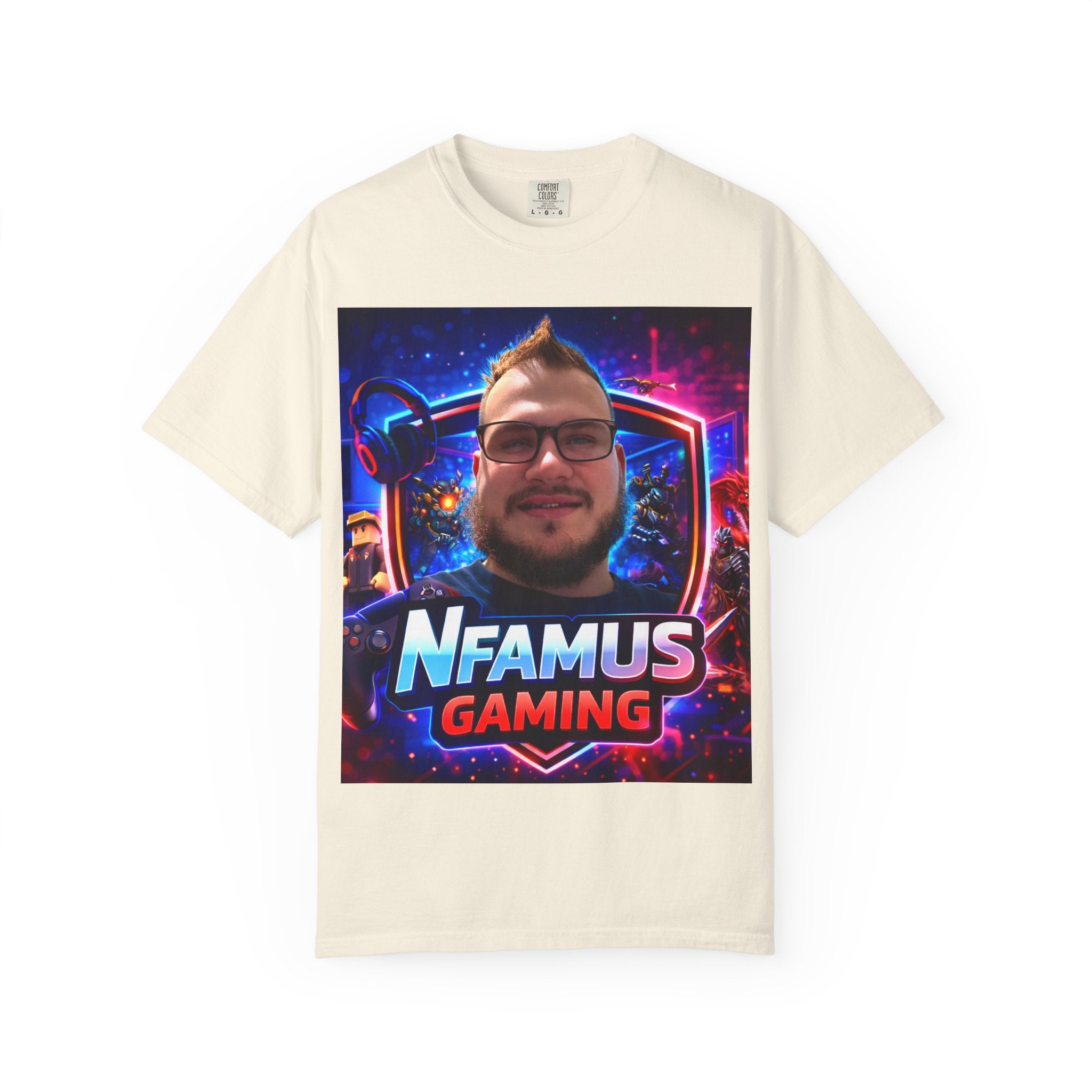 Gaming Logo T-Shirt — "Nfamus Gaming" Streamer Tee