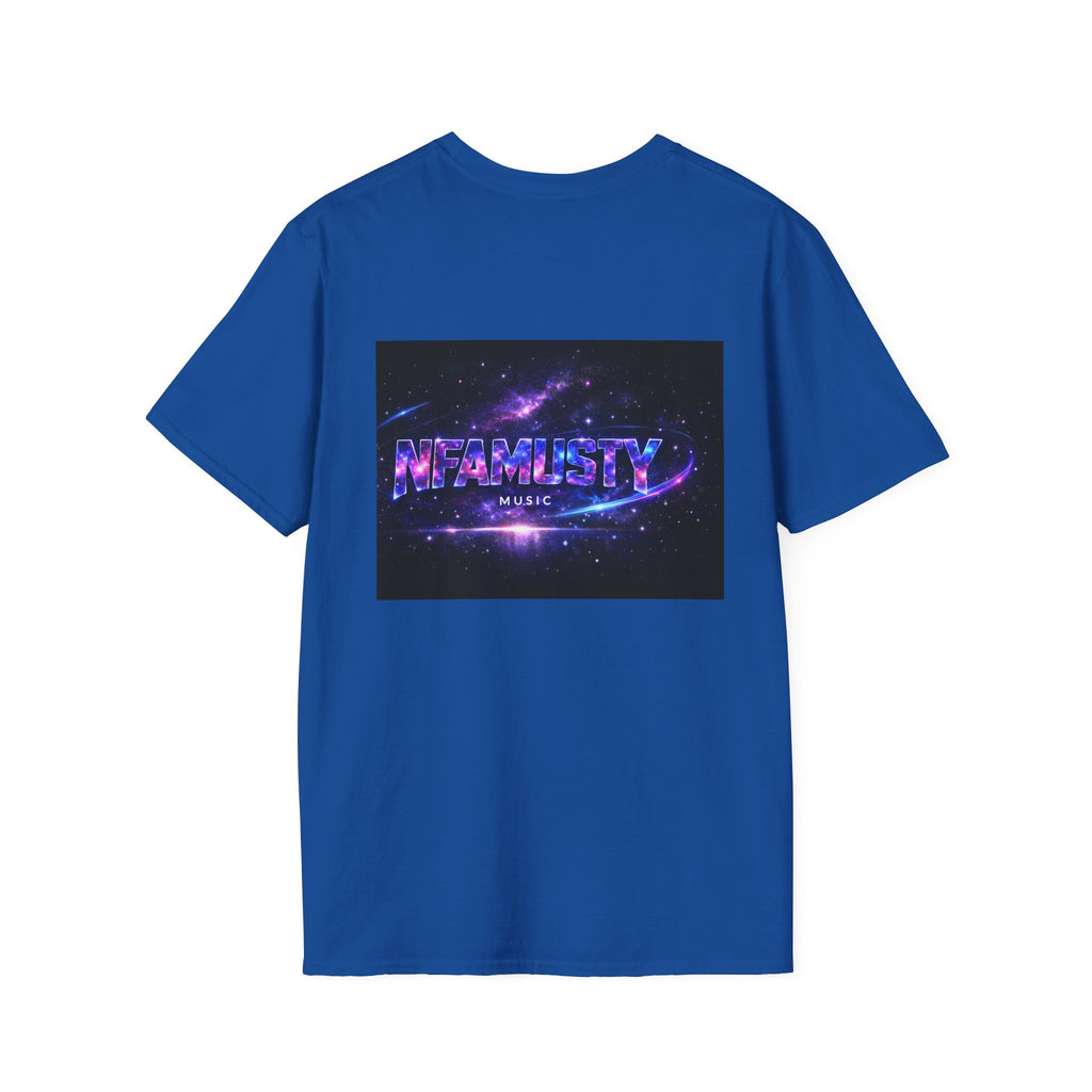 New Dawn Rising High T‑Shirt — NFAMUSTY Angel Wings Album Art Tee