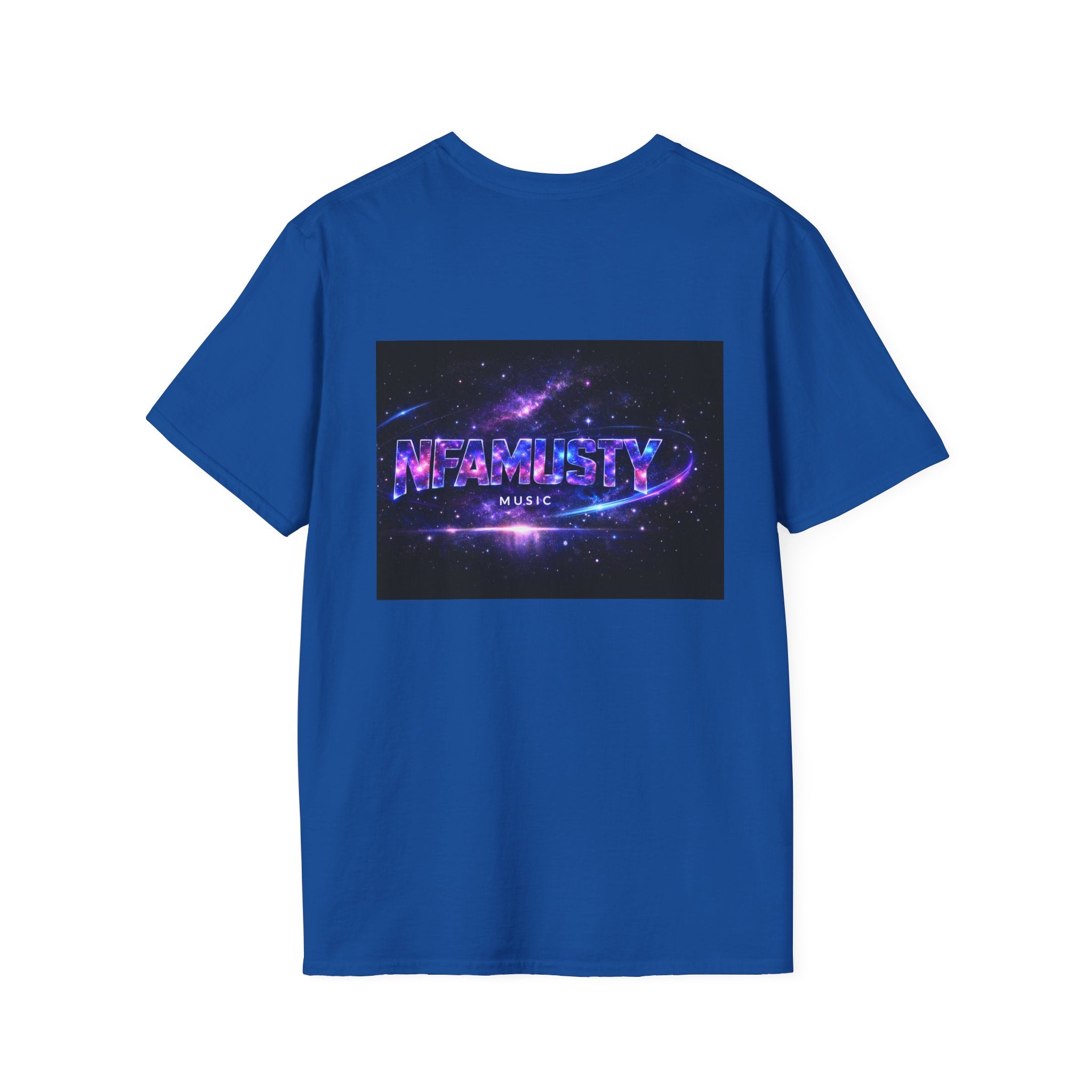 New Dawn Rising High T‑Shirt — NFAMUSTY Angel Wings Album Art Tee