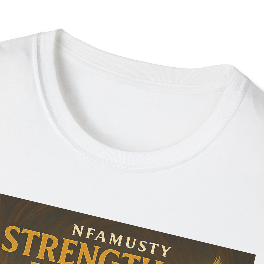 Strength From Above Prayer T‑Shirt — 'Namasty' Spiritual Graphic Tee