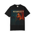 NFAMUSTY Music Artist T-Shirt — Portrait & Crown Graphic Tee