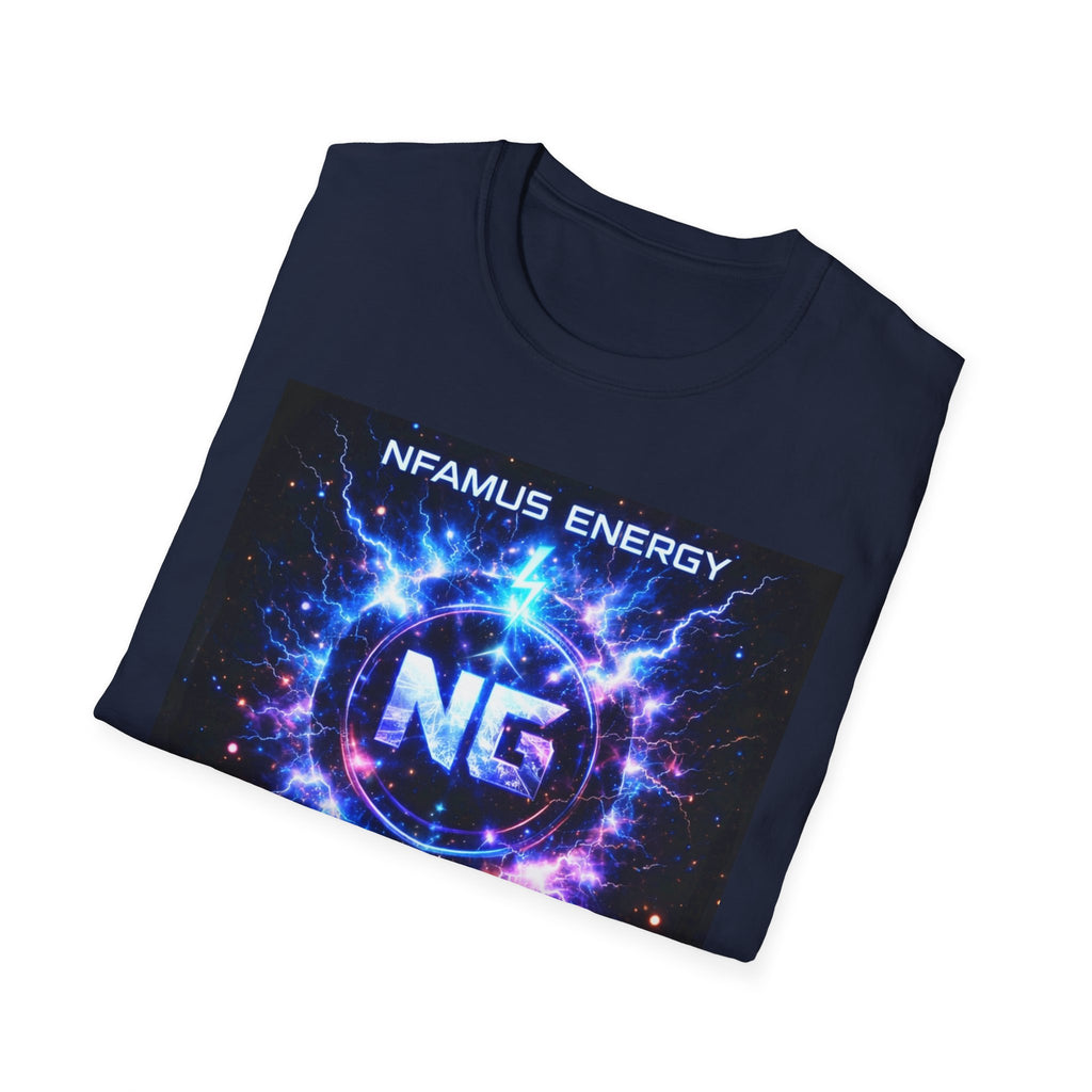 Gaming T-Shirt — "NFAMUS Energy: Overdrive Activated" Graphic Tee