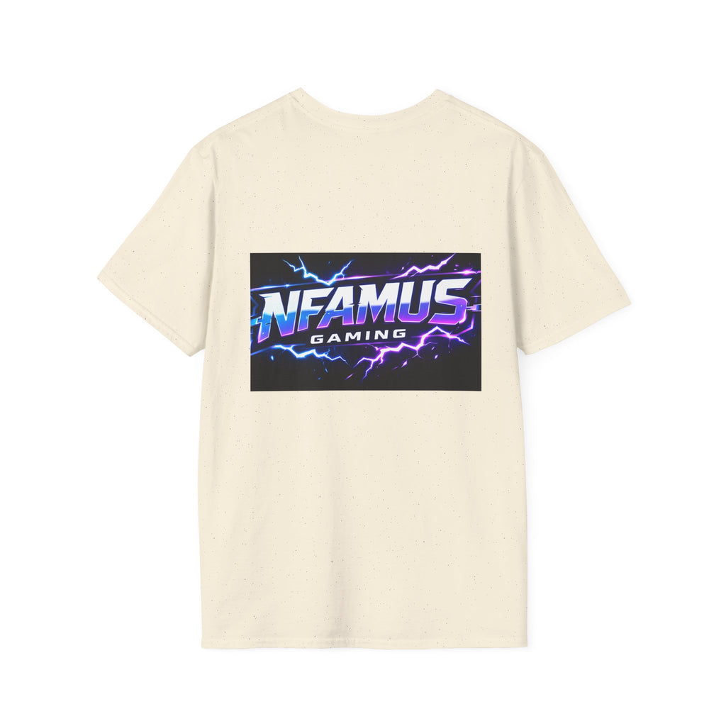 Gaming T-Shirt — "NFAMUS Energy: Overdrive Activated" Graphic Tee