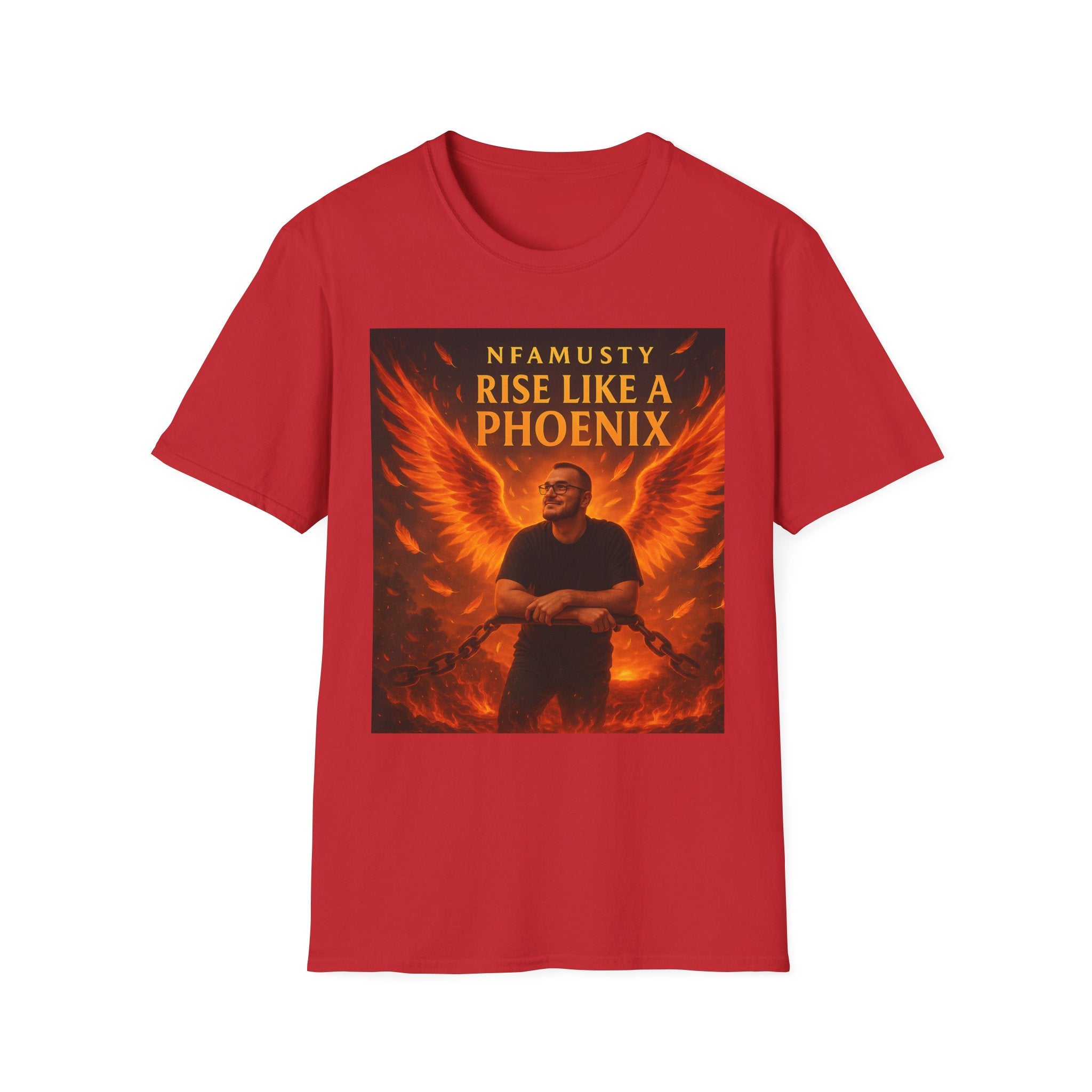Rise Like a Phoenix T-Shirt — NFAMUSTY Music Graphic Tee