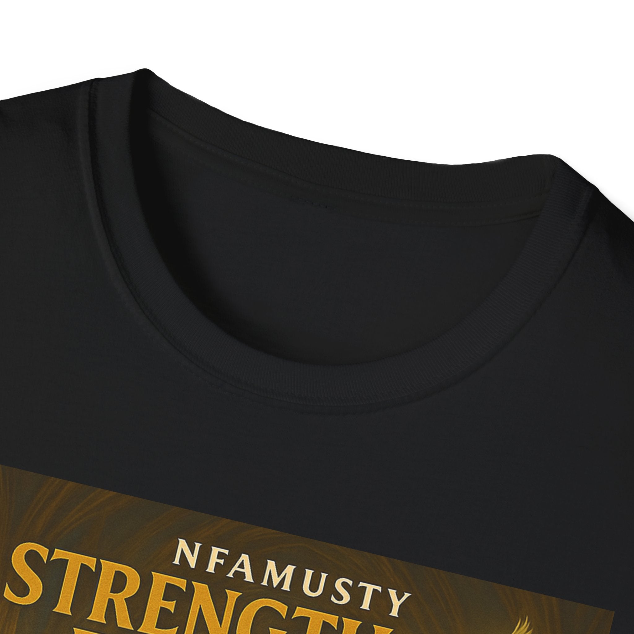 Strength From Above Prayer T‑Shirt — 'Namasty' Spiritual Graphic Tee
