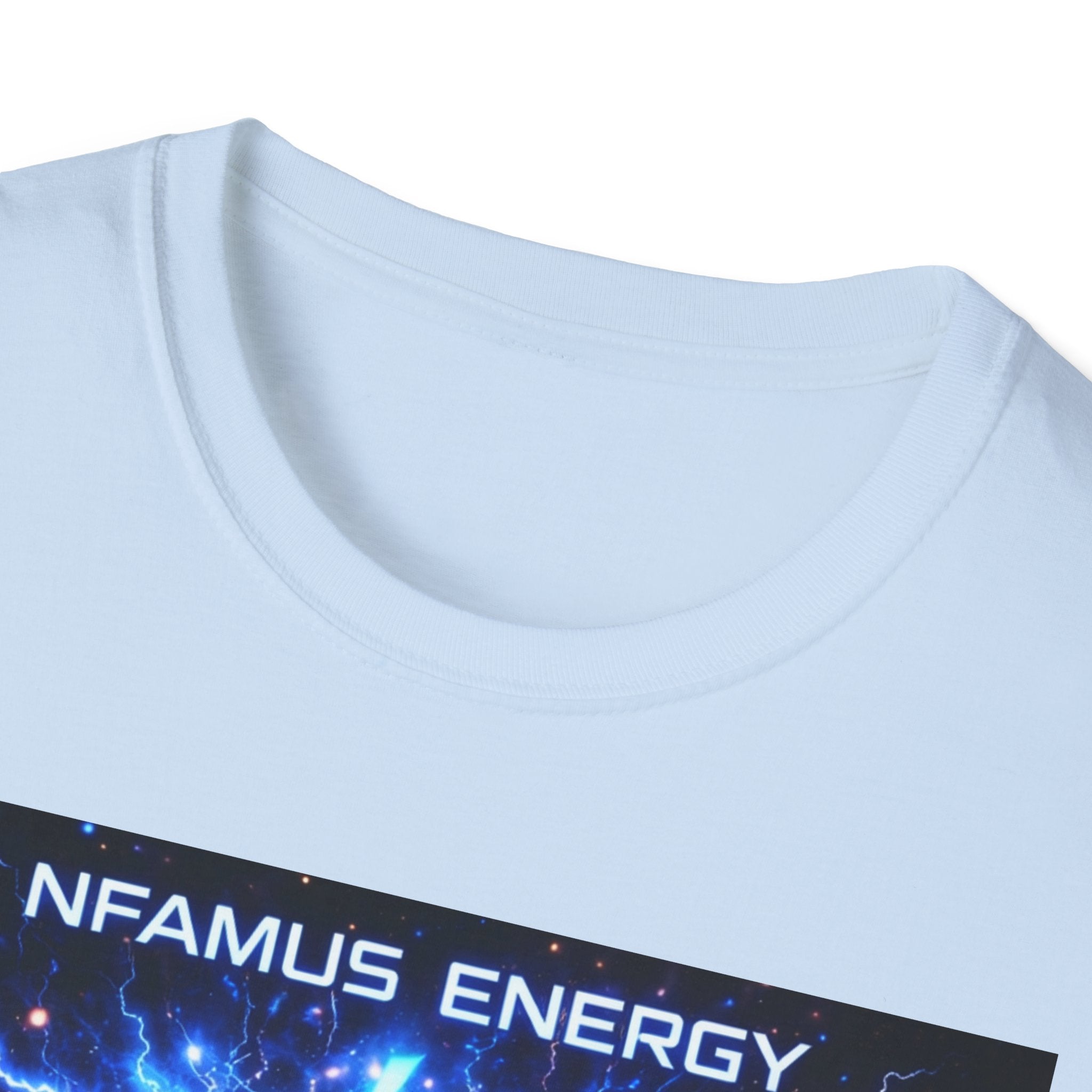Gaming T-Shirt — "NFAMUS Energy: Overdrive Activated" Graphic Tee