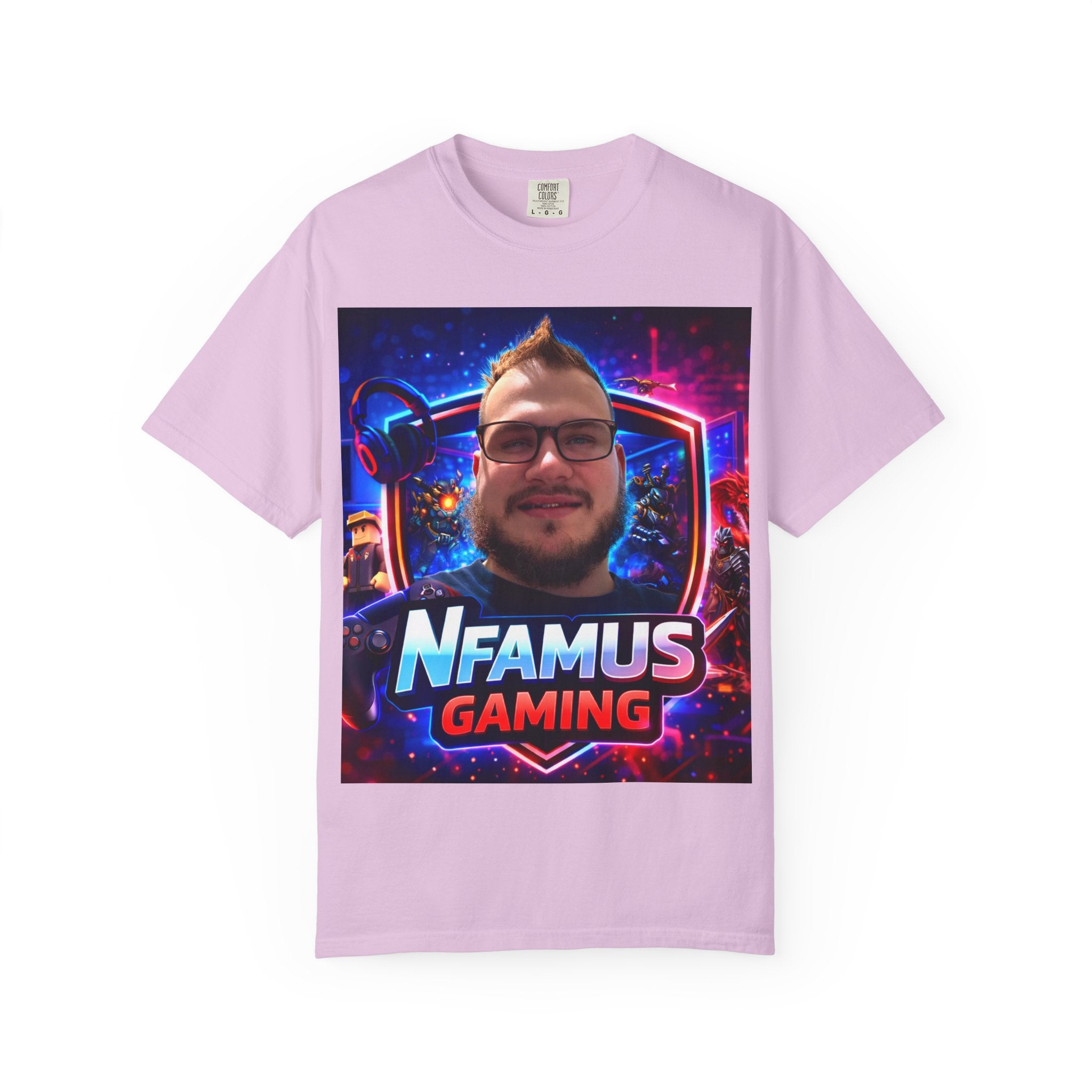 Gaming Logo T-Shirt — "Nfamus Gaming" Streamer Tee
